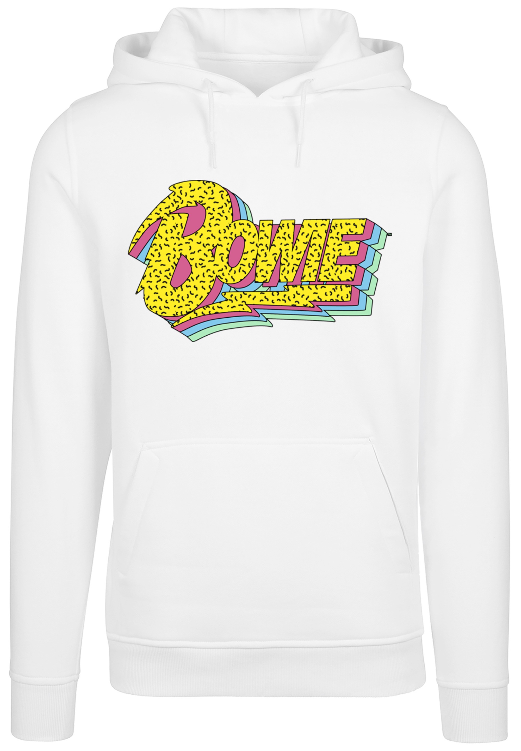 F4NT4STIC Kapuzenpullover »David Bowie Moonlight 90s Logo«, Print