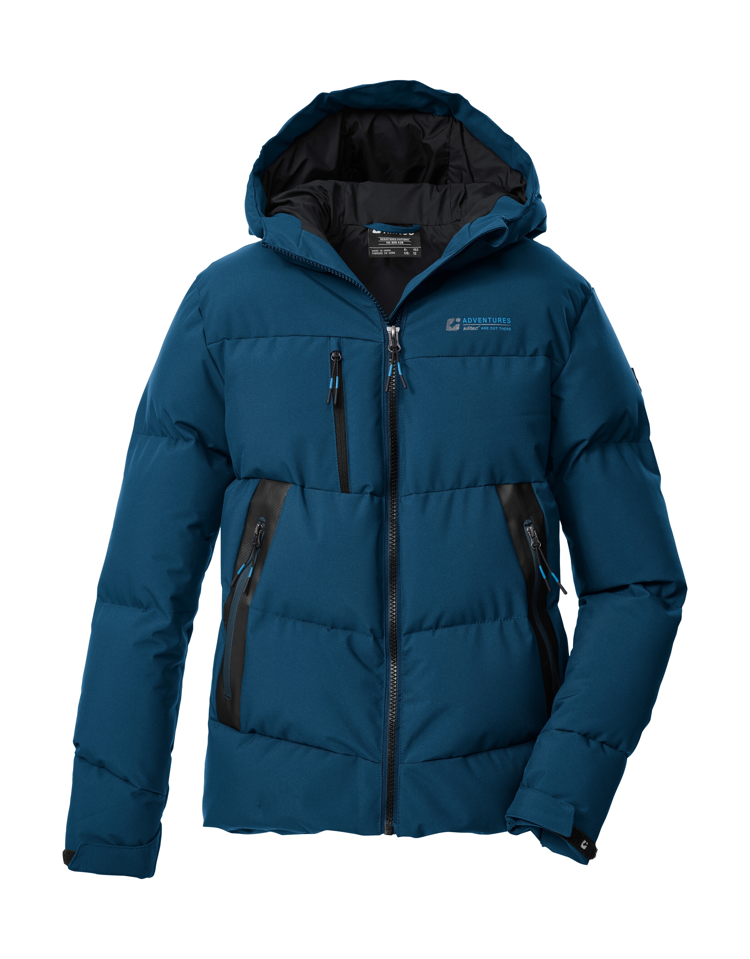 Killtec "KOW 239 BYS QLTD JCKT" Winddichte, wasserabweisende Kinderjacke mit verstellbaren Bündchen