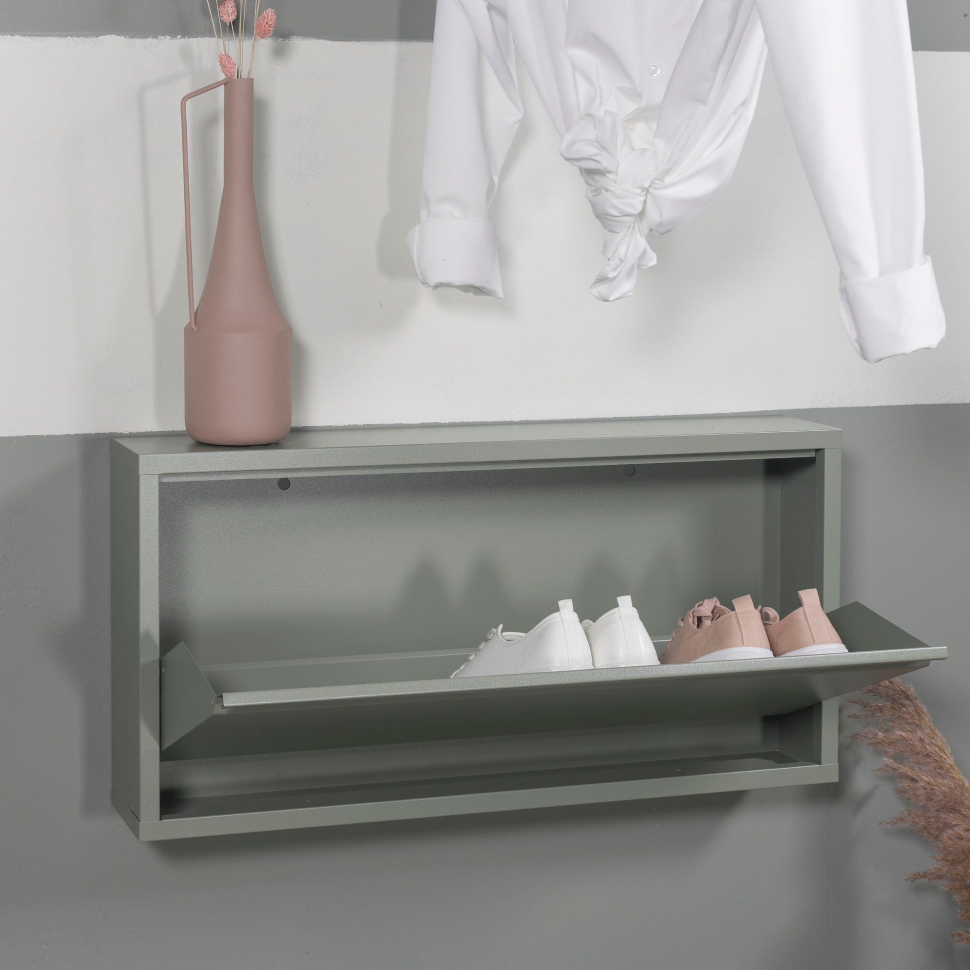 Spinder Design Schuhschrank »Billi« Metall, Breite 75 cm