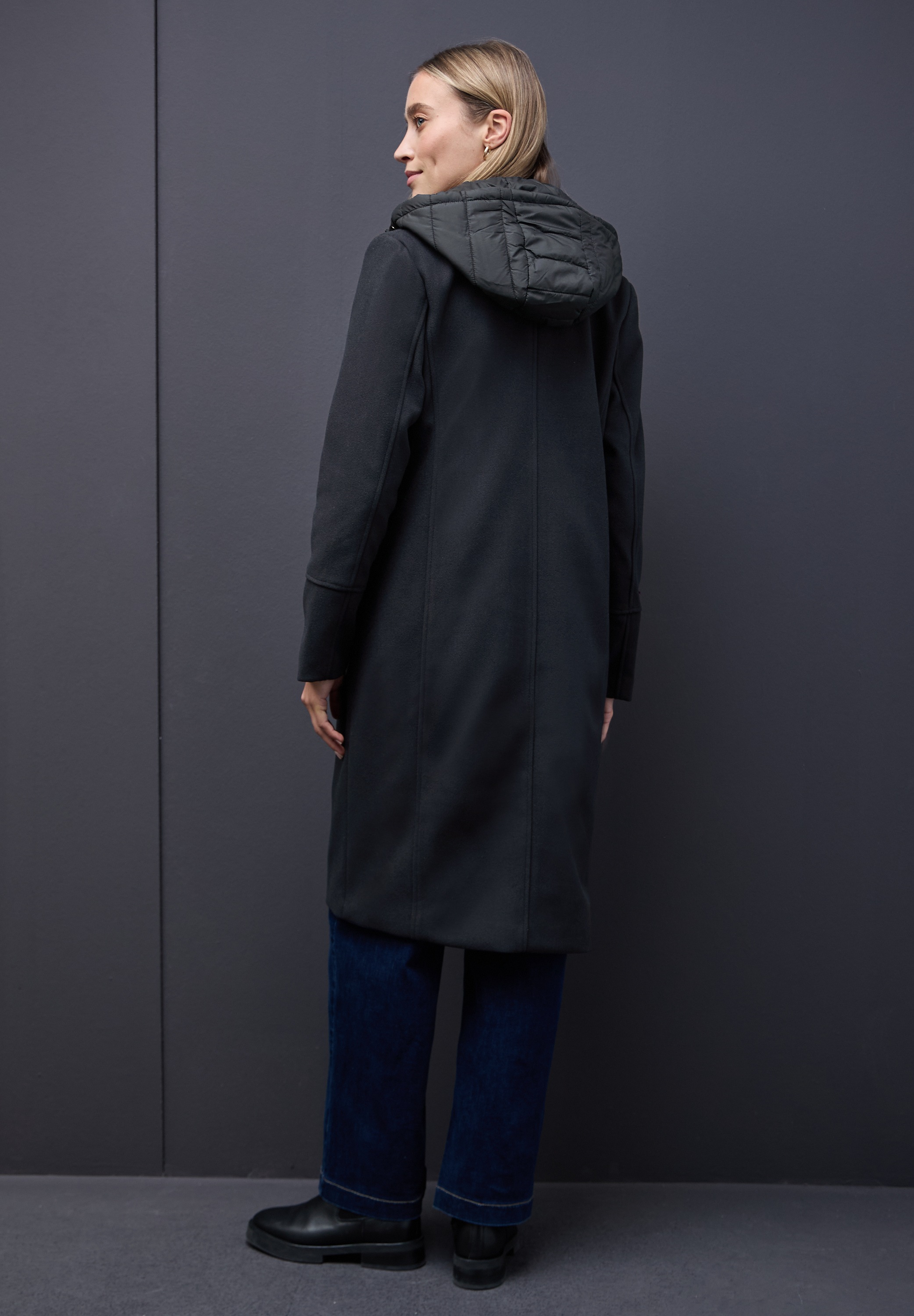 STREET ONE Outdoorjacke mit Kapuze mit Kapuze