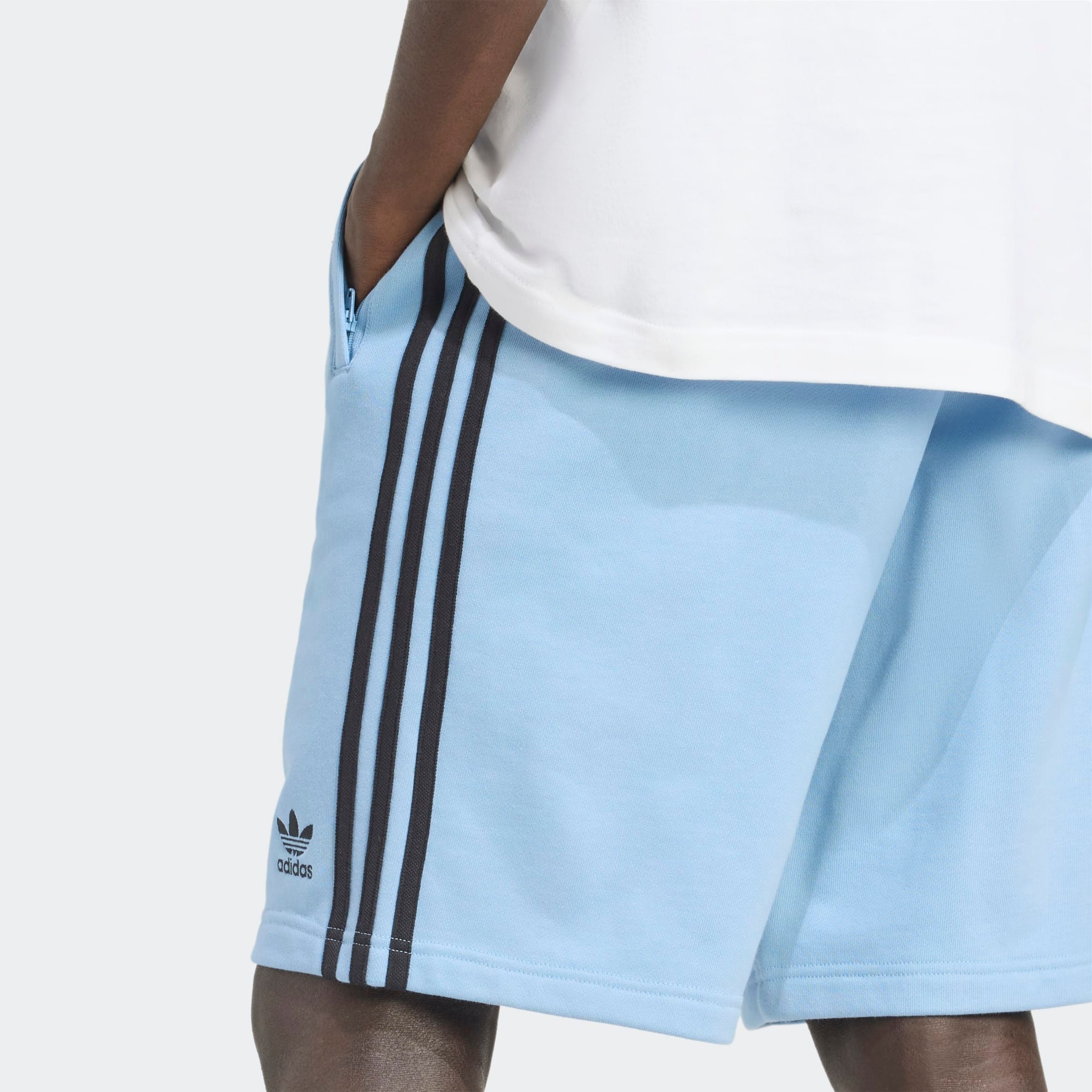 adidas Originals Shorts »3-STRIPE SHORT«, (1 tlg.), Drei Streifen Sweat Shorts aus weichem French-Terry Material