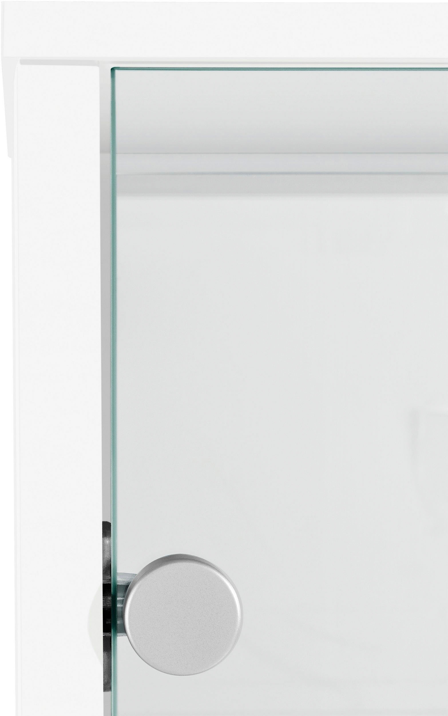 fif möbel Vitrine »Optima«, Standvitrine, Glastüren, 7 Böden, LED, vielseitig, perfekt für Sammler