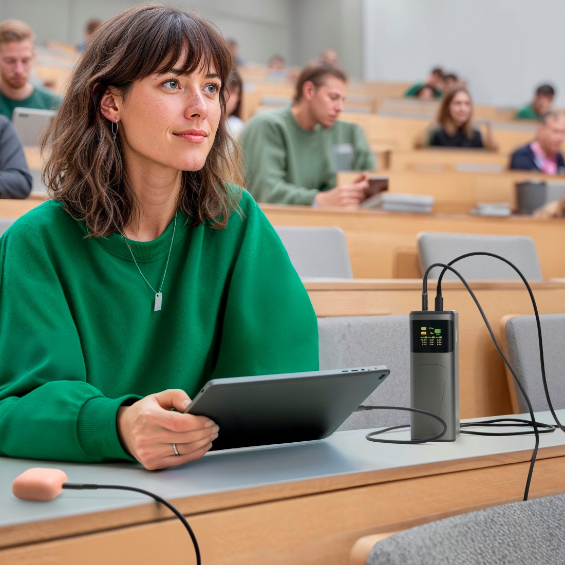 Hama Powerbank »Powerbank (65 W, 20000 mAh, 2x USB-C, 1x USB-A, Schnellladen)« 4.900 mAh