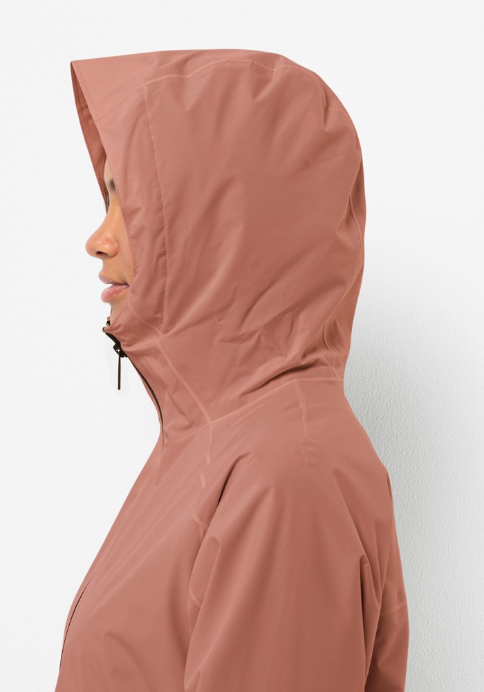 Thumbnail - Jack Wolfskin Funktionsjacke "MAINKAI LONG JKT W", mit Kapuze