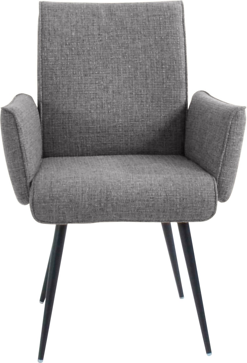 K+W Komfort & Wohnen Armlehnstuhl "Giacomo I" () 1 Stk.4- Fuß-Armlehnenstuh günstig online kaufen