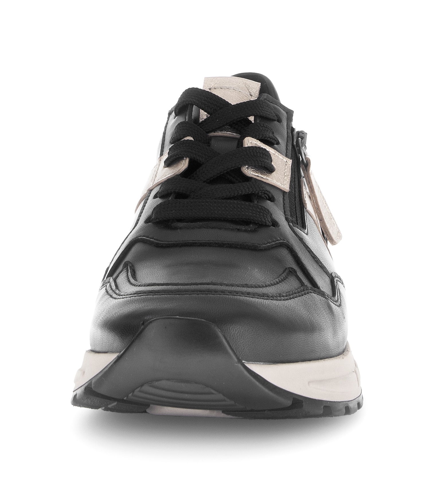 Gabor Keilsneaker »DAVOS«, Schnürschuh, Halbschuh, mit OPTIFIT-Wechselfußbett, H-Weite