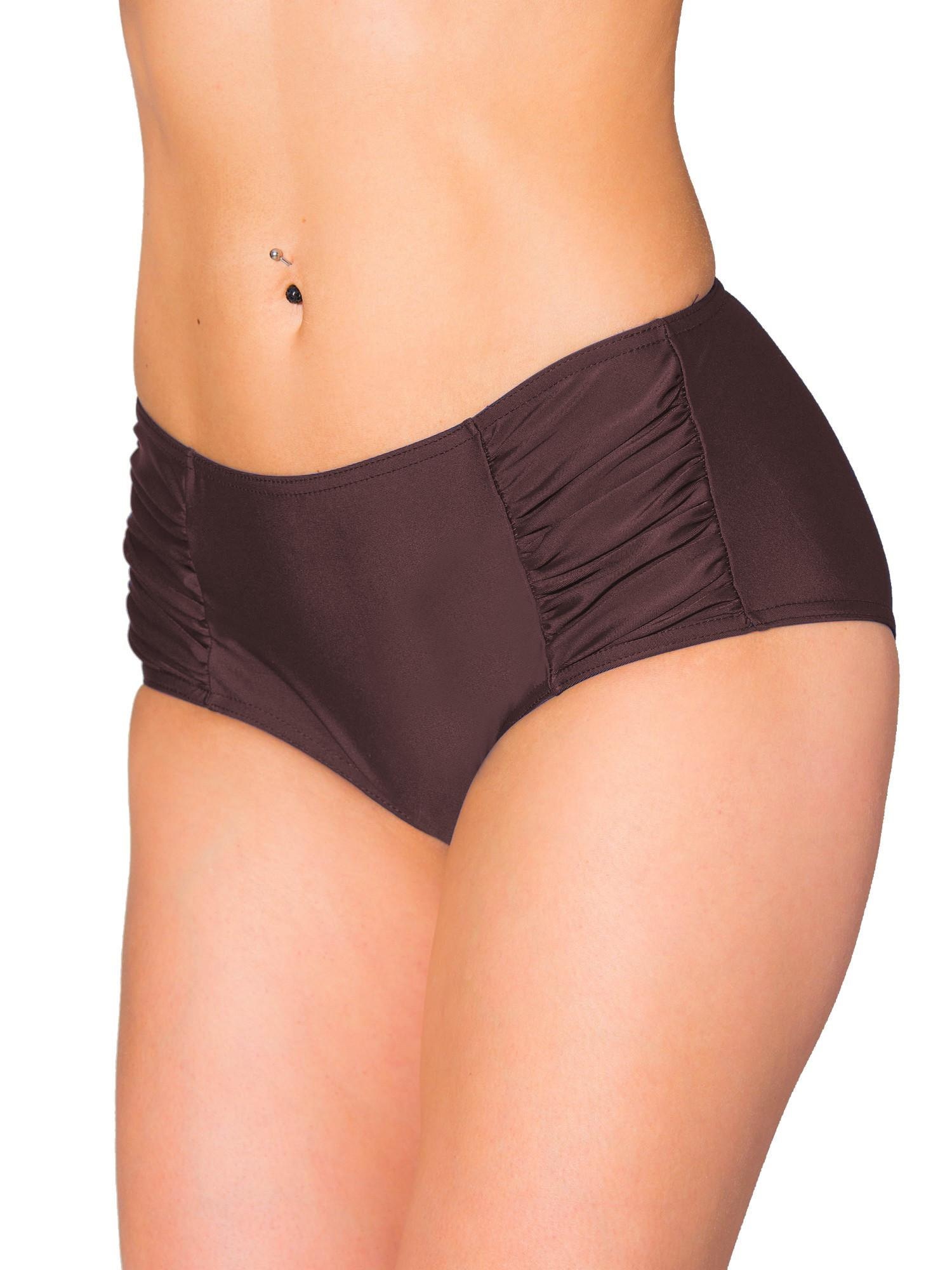 AQUARTI Bikini-Hose "Bikinihose Aquarti Damen Bikinihose mit seitlichen Raf günstig online kaufen