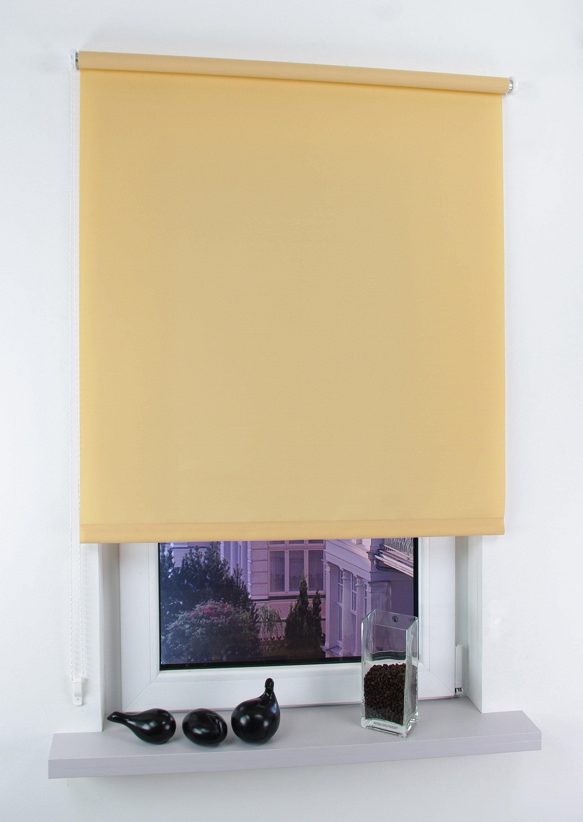 Liedeco Seitenzugrollo "Easy" Lichtschutz Perlreflex-beschichtet freihängen günstig online kaufen