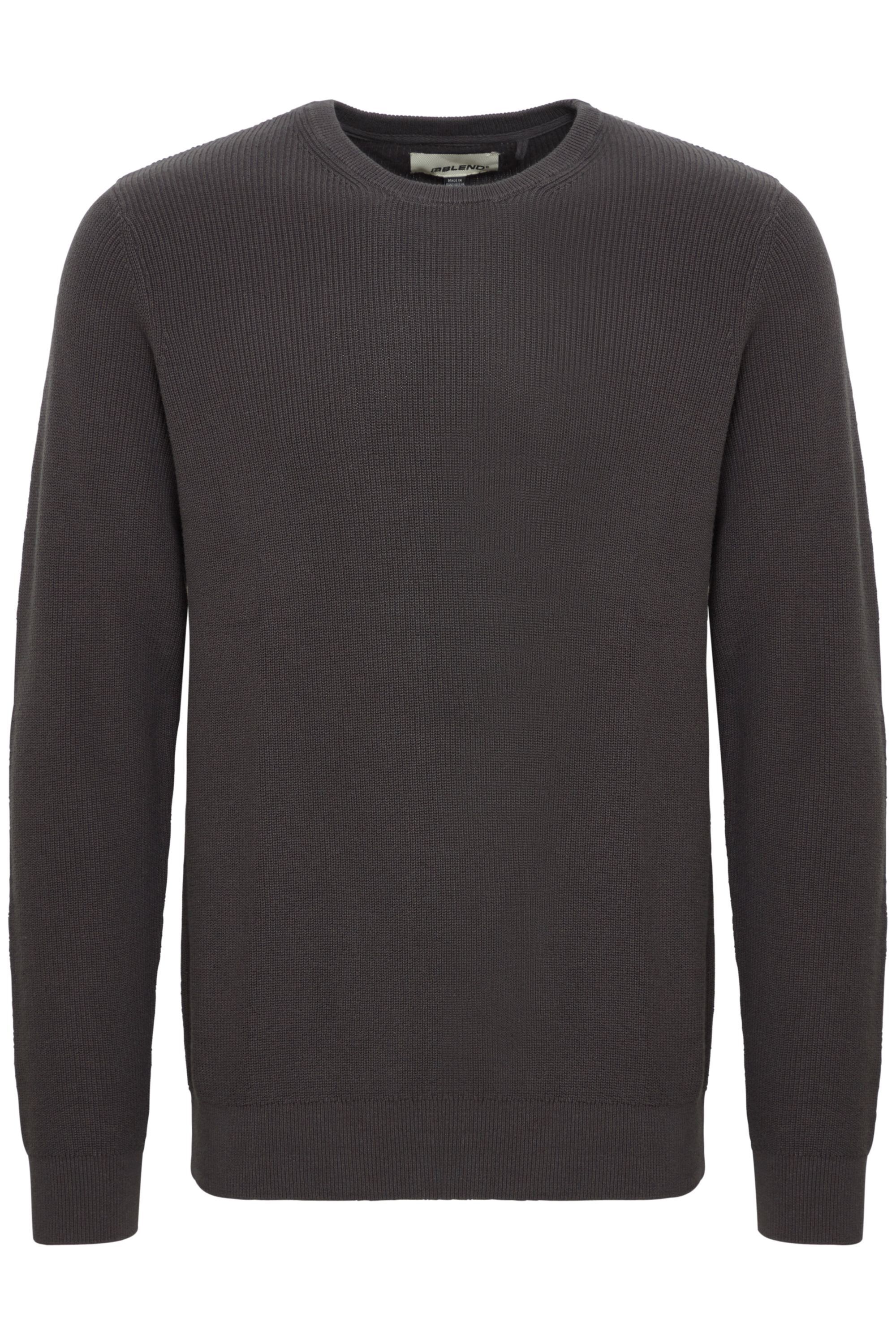 Blend Strickpullover "BHCodford" Stilvoller Feinstrick-Pullover mit Rundhal günstig online kaufen