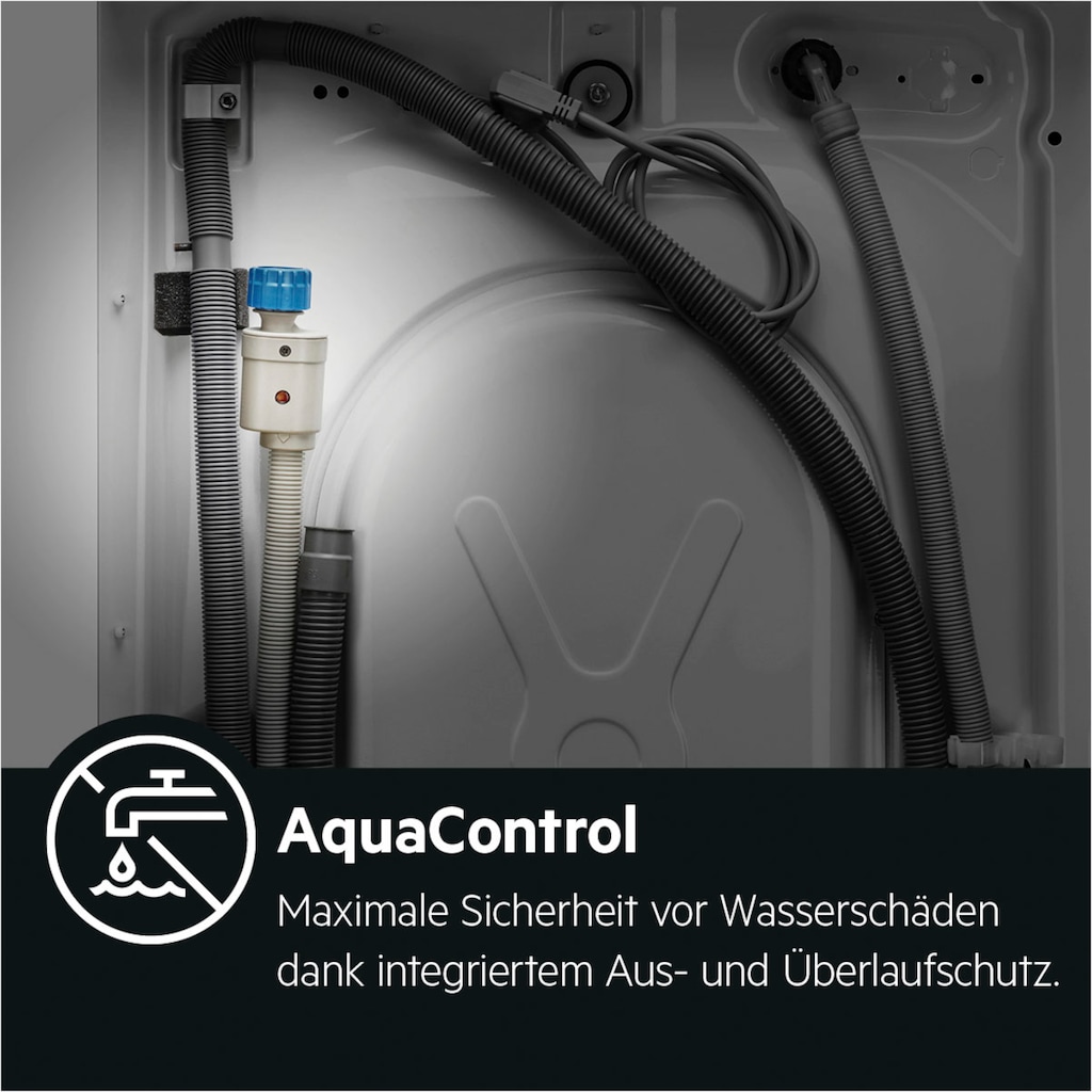 AEG Waschtrockner »L7WB59WT«, DualSense - schonende Pflege, Auffrischen mit Dampf