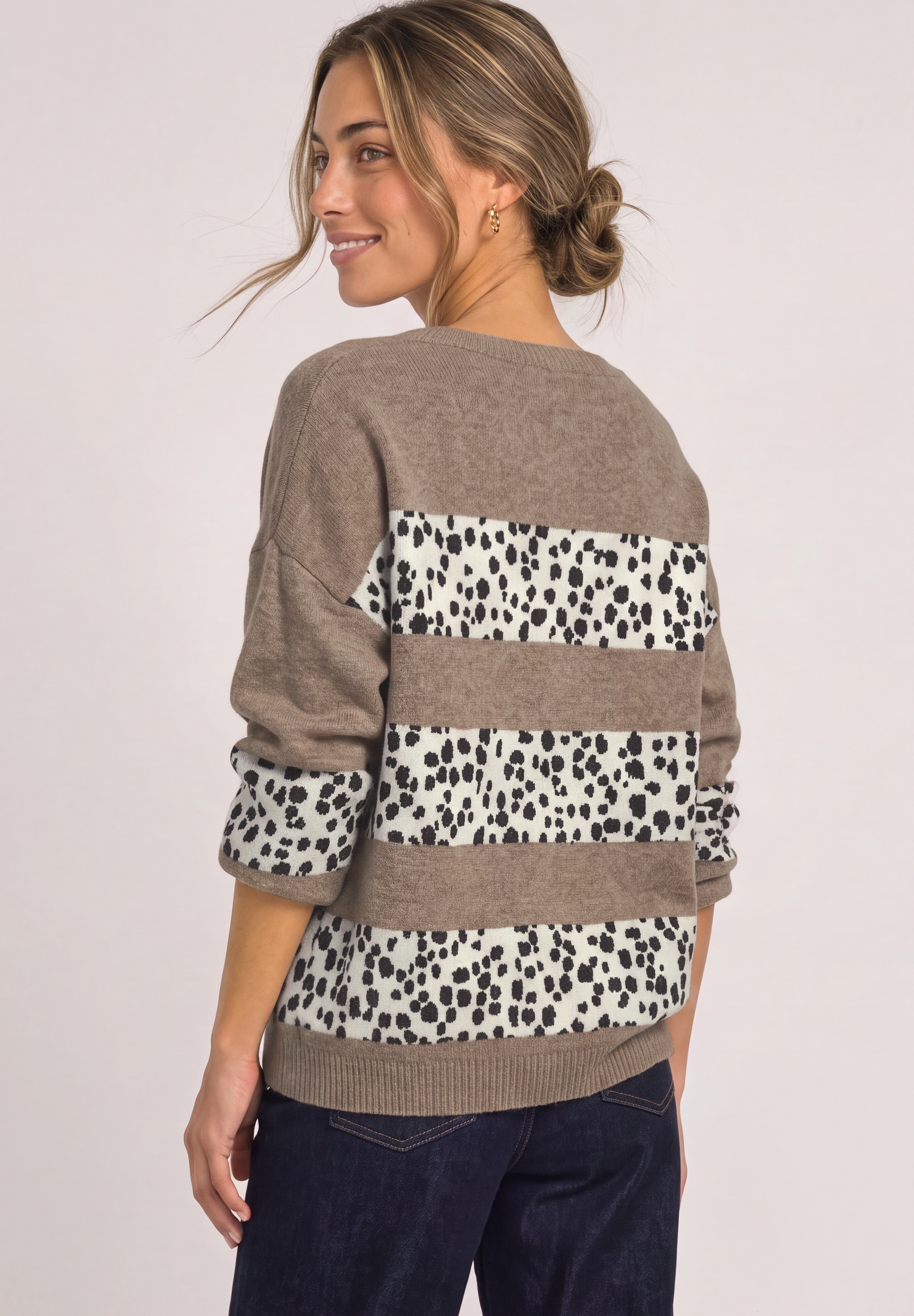 STREET ONE Jacquardpullover