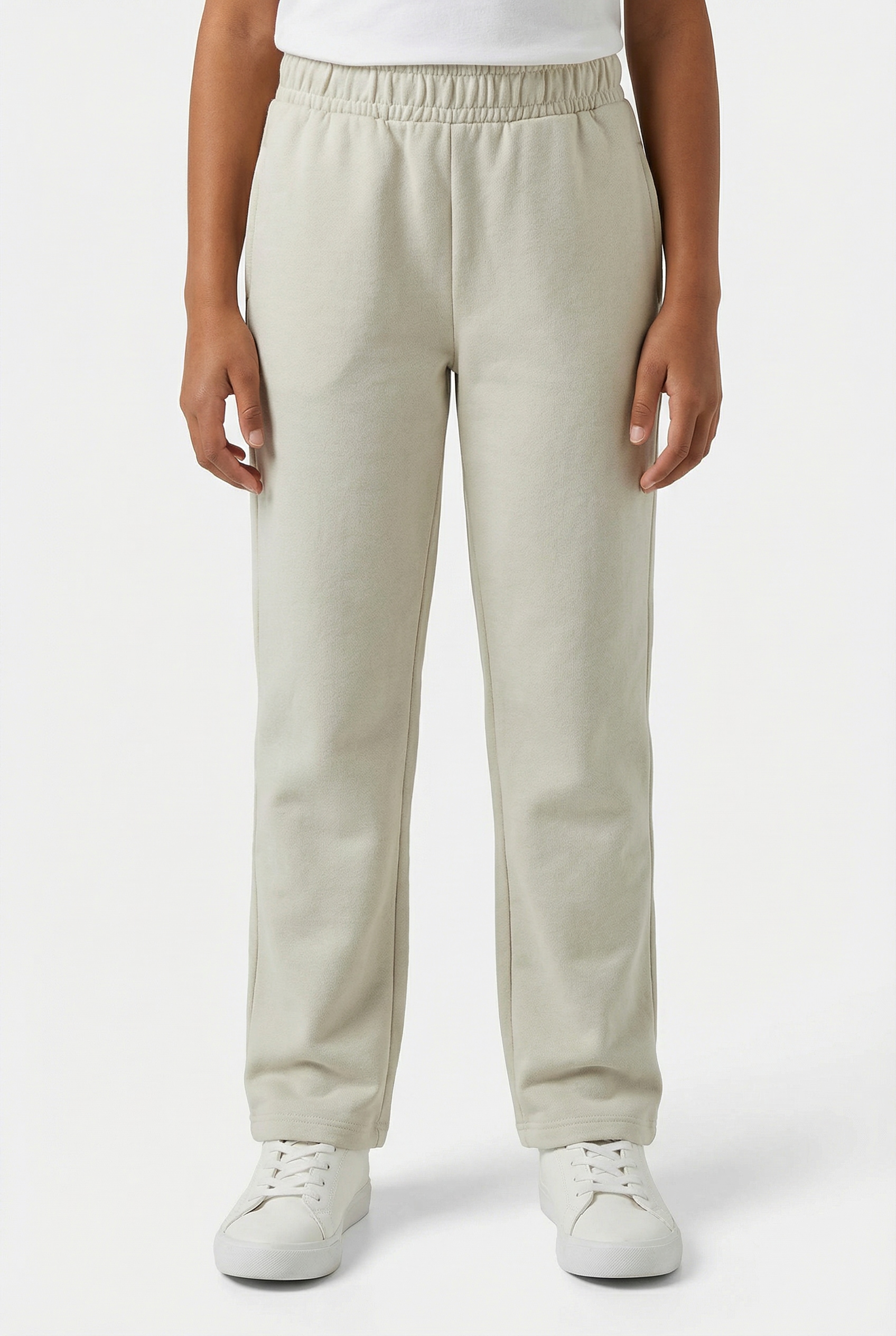 Name It Sweathose »NKFMILLE für Mädchen mit geradem Bein und elastischem Bund«  regular fit, Sweatware, elastischer Bund