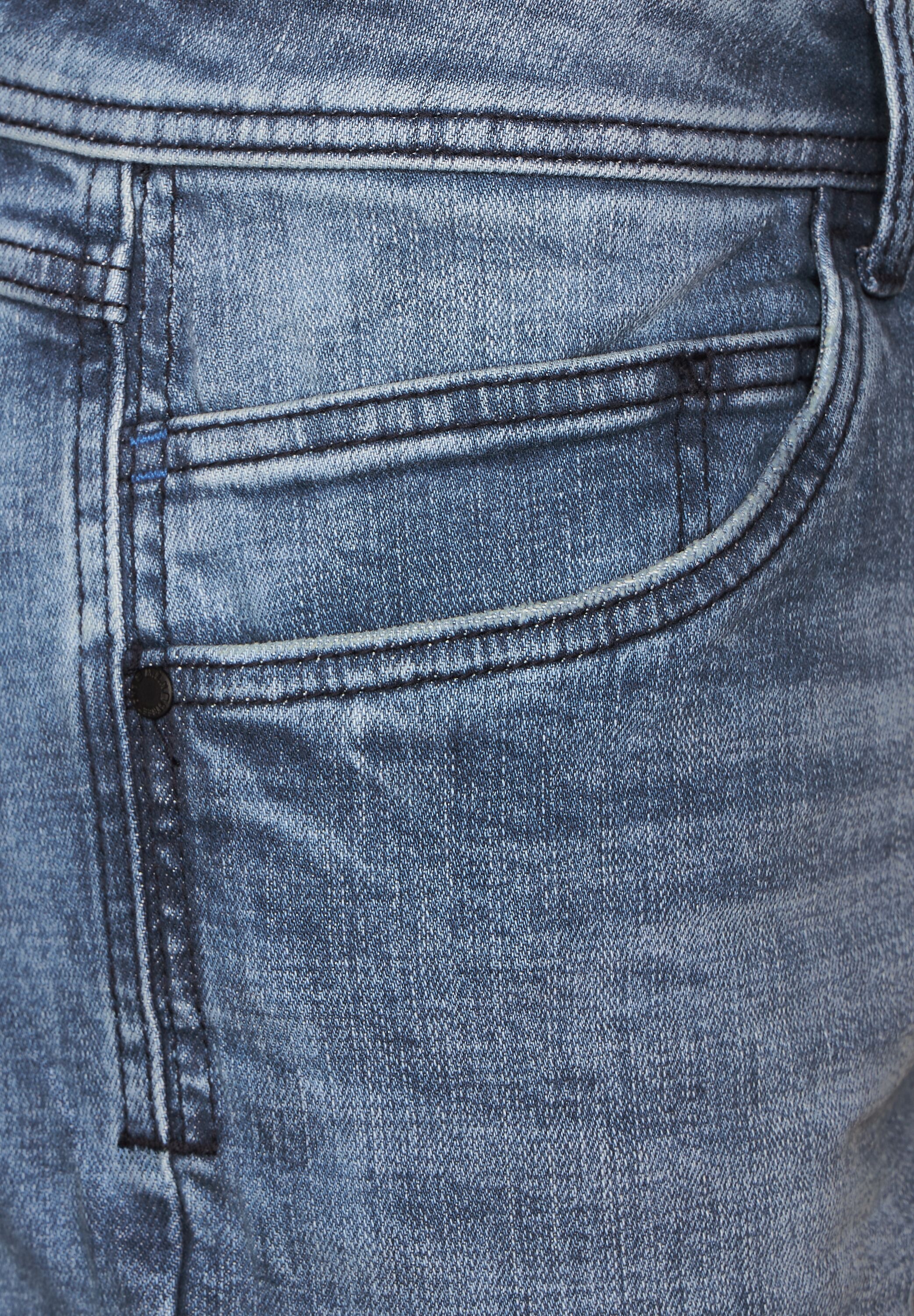 STREET ONE MEN Comfort-fit-Jeans, aus Baumwolle mit Stretchanteil