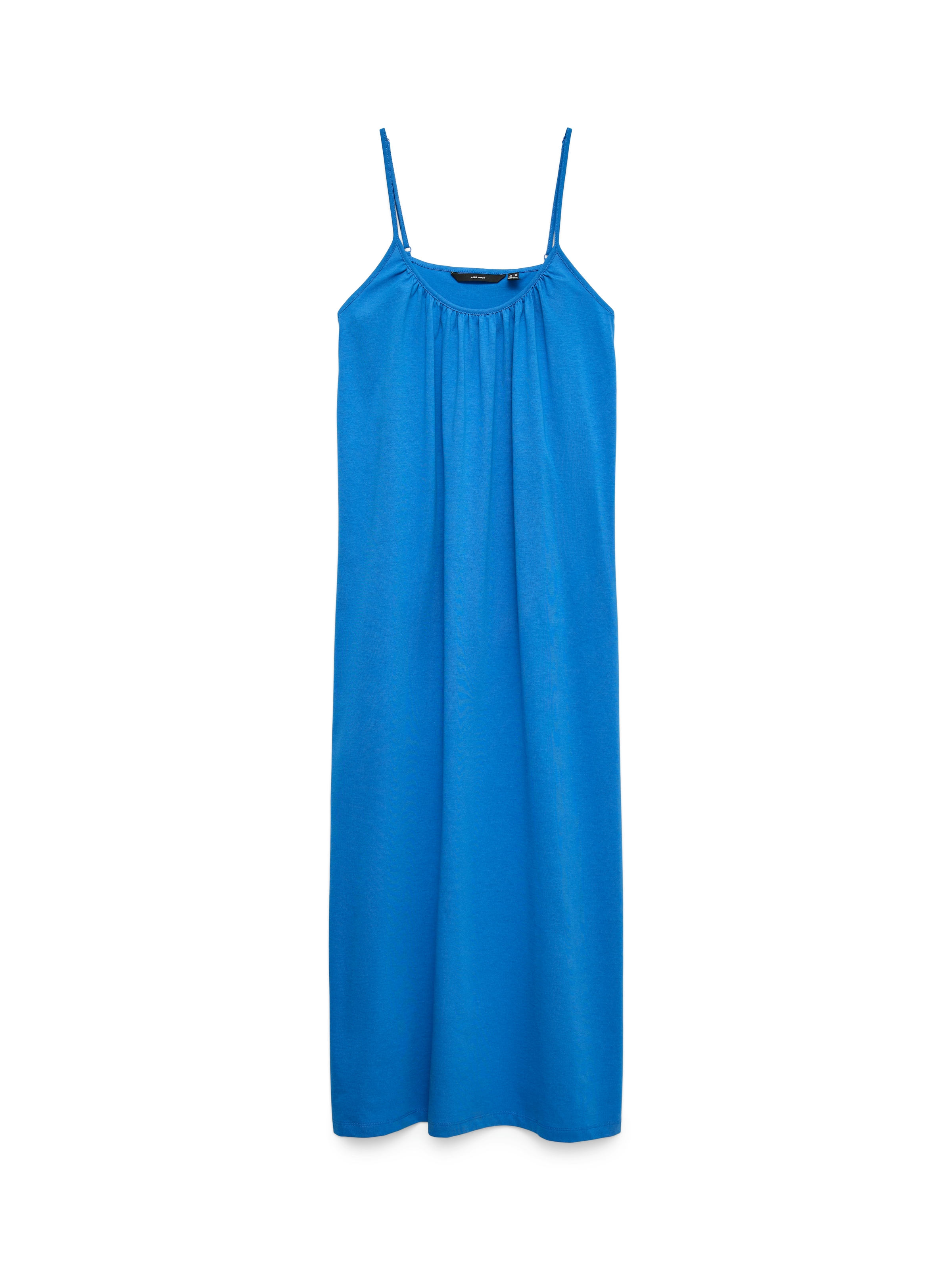 Vero Moda Maxikleid "Vmluna Singlet Ankle Dress Noos" Baumwollmischung, Regular Fit