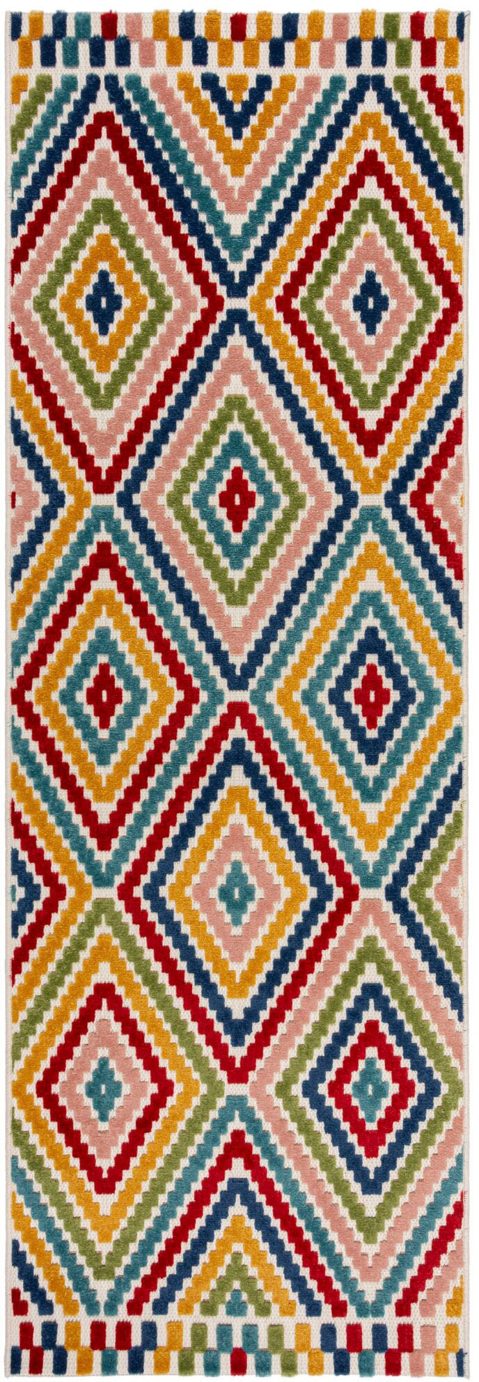 FLAIR RUGS Teppich "Diamond" rechteckig 3 mm Höhe In & Outdoor geeignet, Ho günstig online kaufen