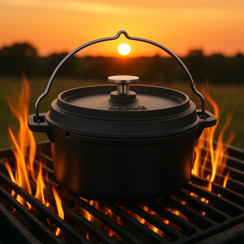 RÖSLE Grilltopf »Dutch Oven«, Gusseisen, Ø 28 cm