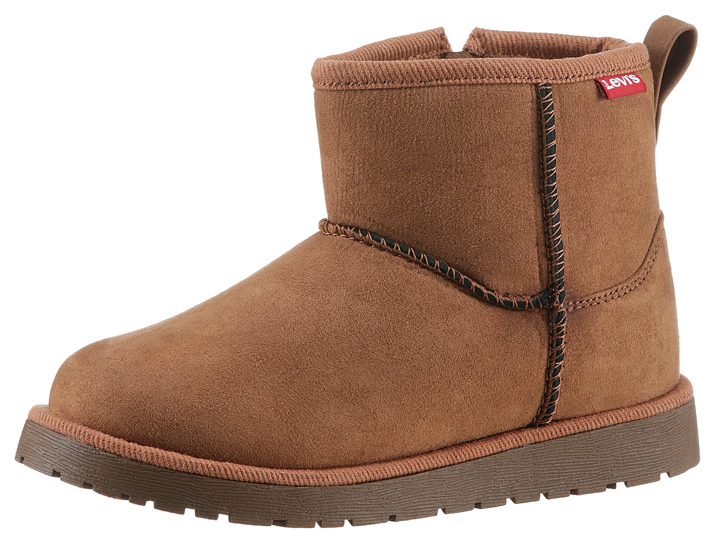 Levis Kids Winterboots "LEVIS NEW WAVE", Winterschuh, Reißverschluss-Stiefel mit kuscheligem Warmfutter