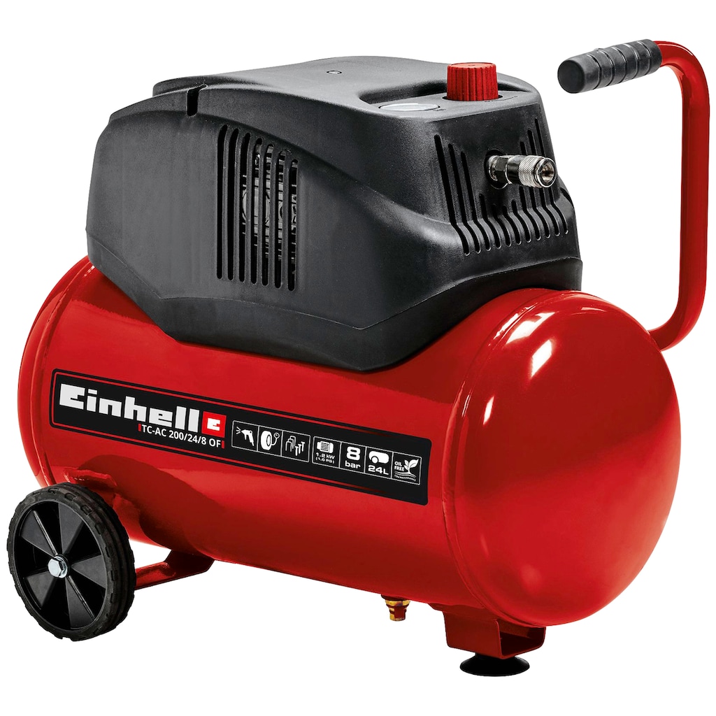 Einhell Kompressor »TC-AC 200/24/8 OF«, (1 tlg.)