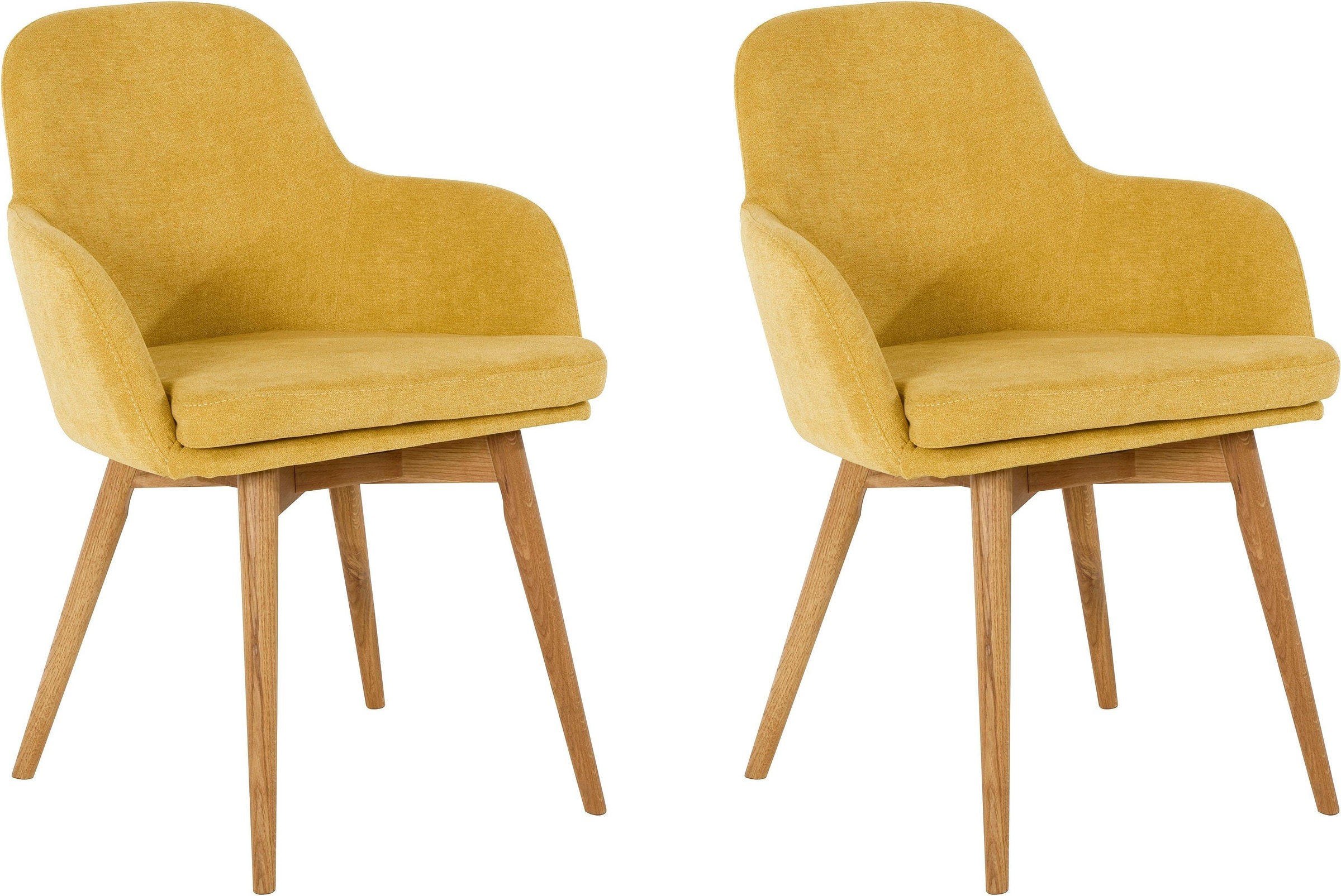 Home affaire Armlehnstuhl "Livry" (Set) 2 Stk.Polsterstuhl, Schalenstuhl günstig online kaufen