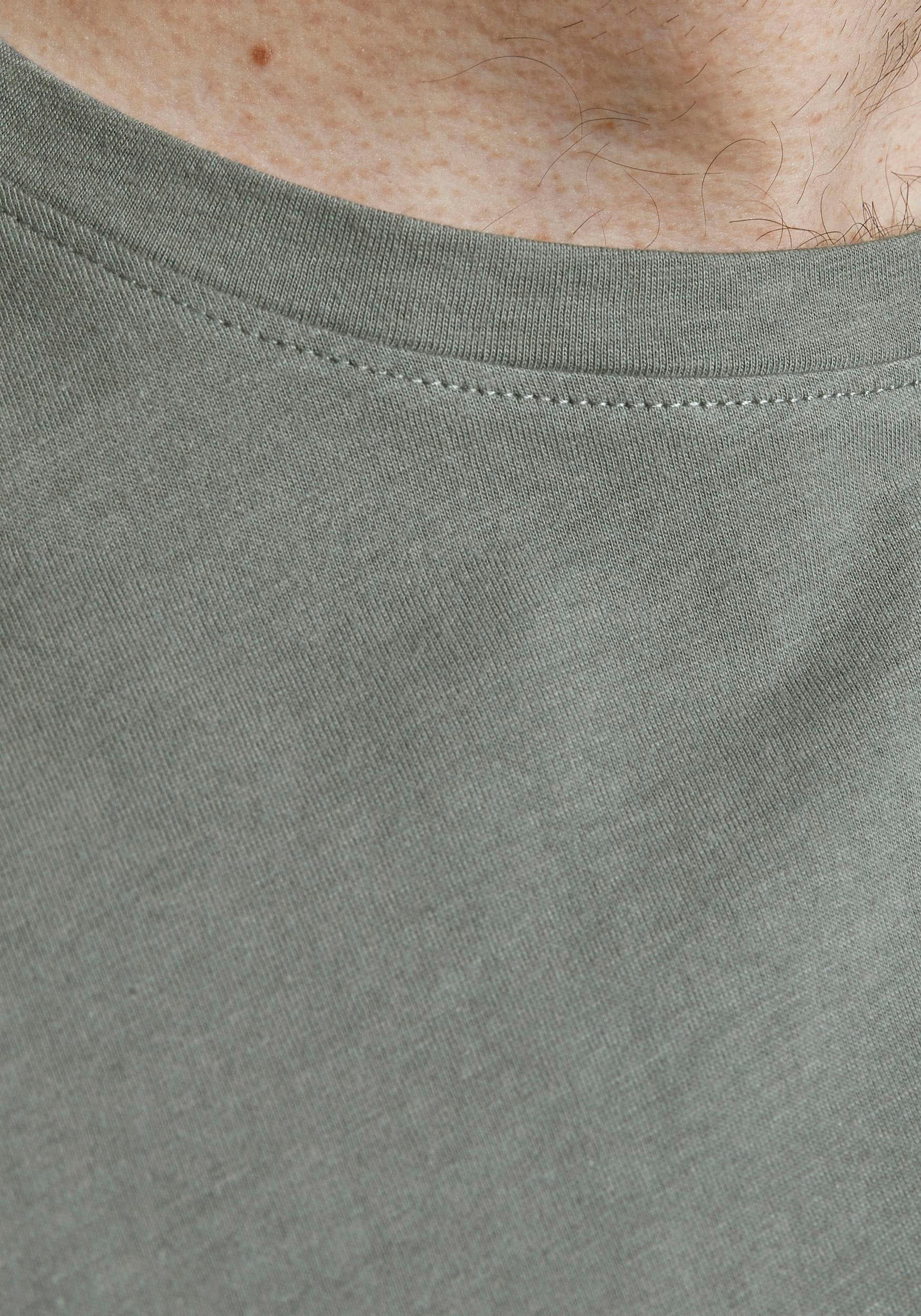 Jack & Jones PlusSize T-Shirt »NOA TEE«, mit abgerundetem Saum, bis Größe 6XL