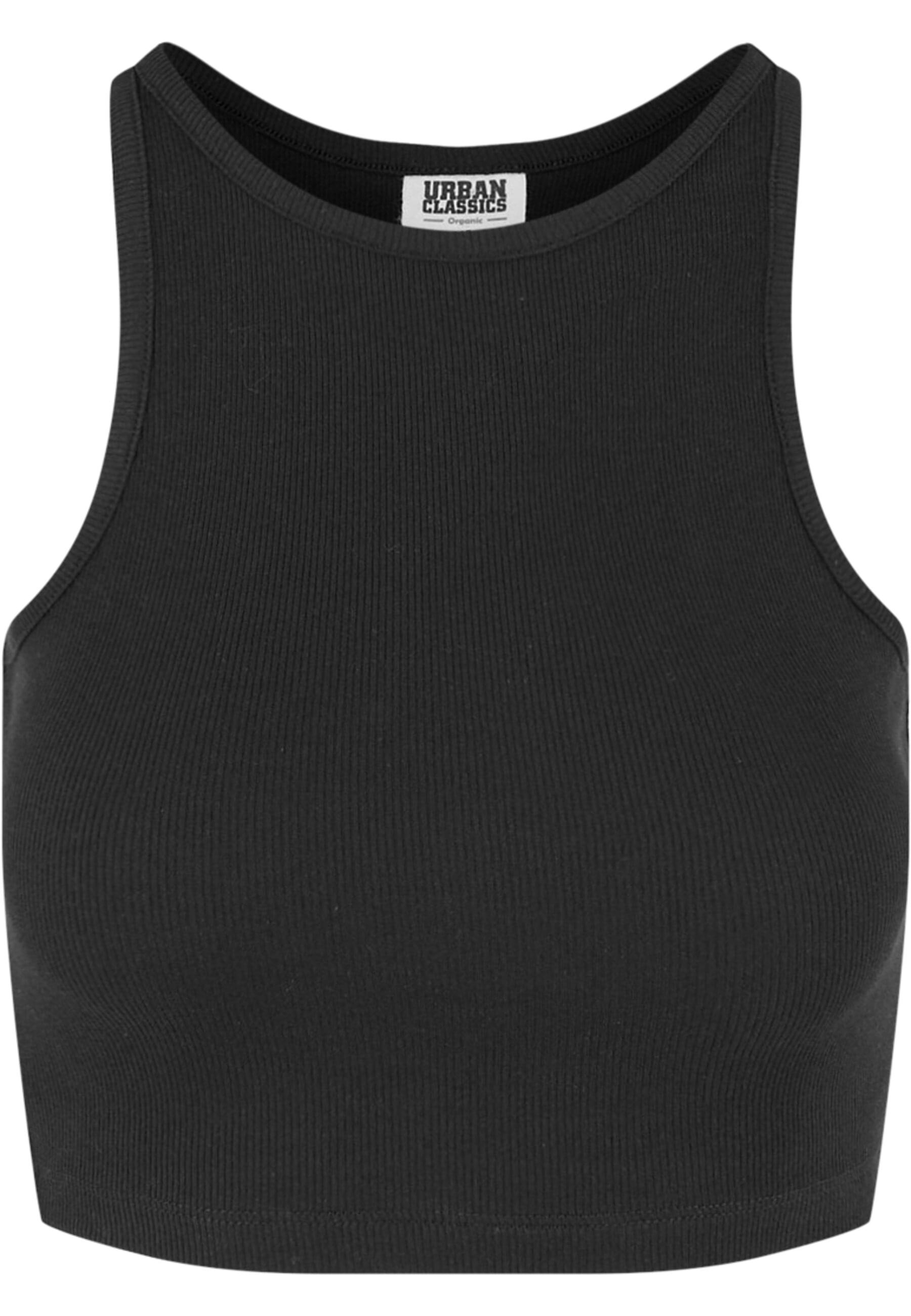 URBAN CLASSICS Muskelshirt »Urban Classics Ladies Organic Cropped Rib Top 2-Pack«, (1 tlg.)