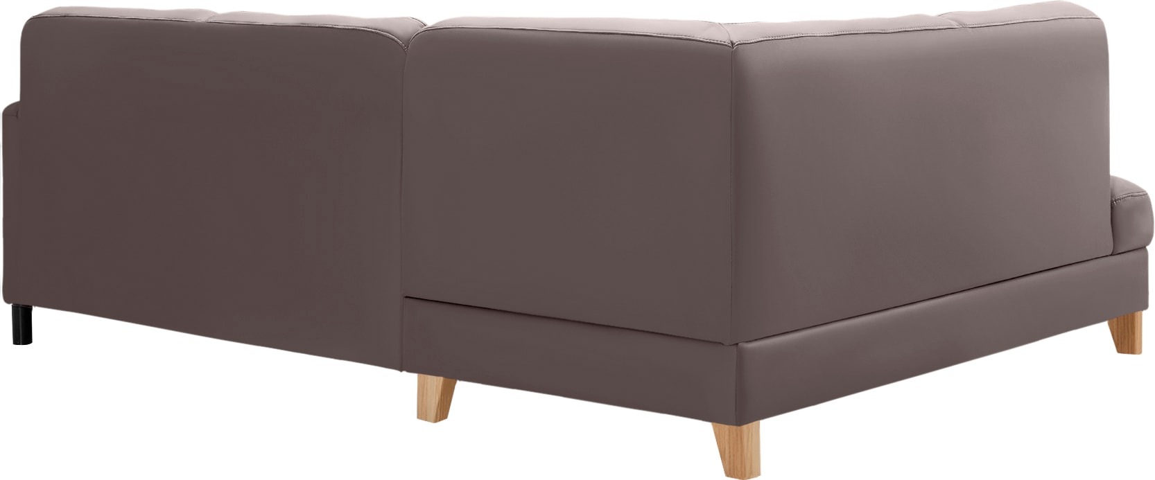exxpo - sofa fashion Ecksofa »Elio, kompakt und komfortabel, bequem, zeitloses Design, L-Form«, wahlweise mit Bettfunktion und Bettkasten