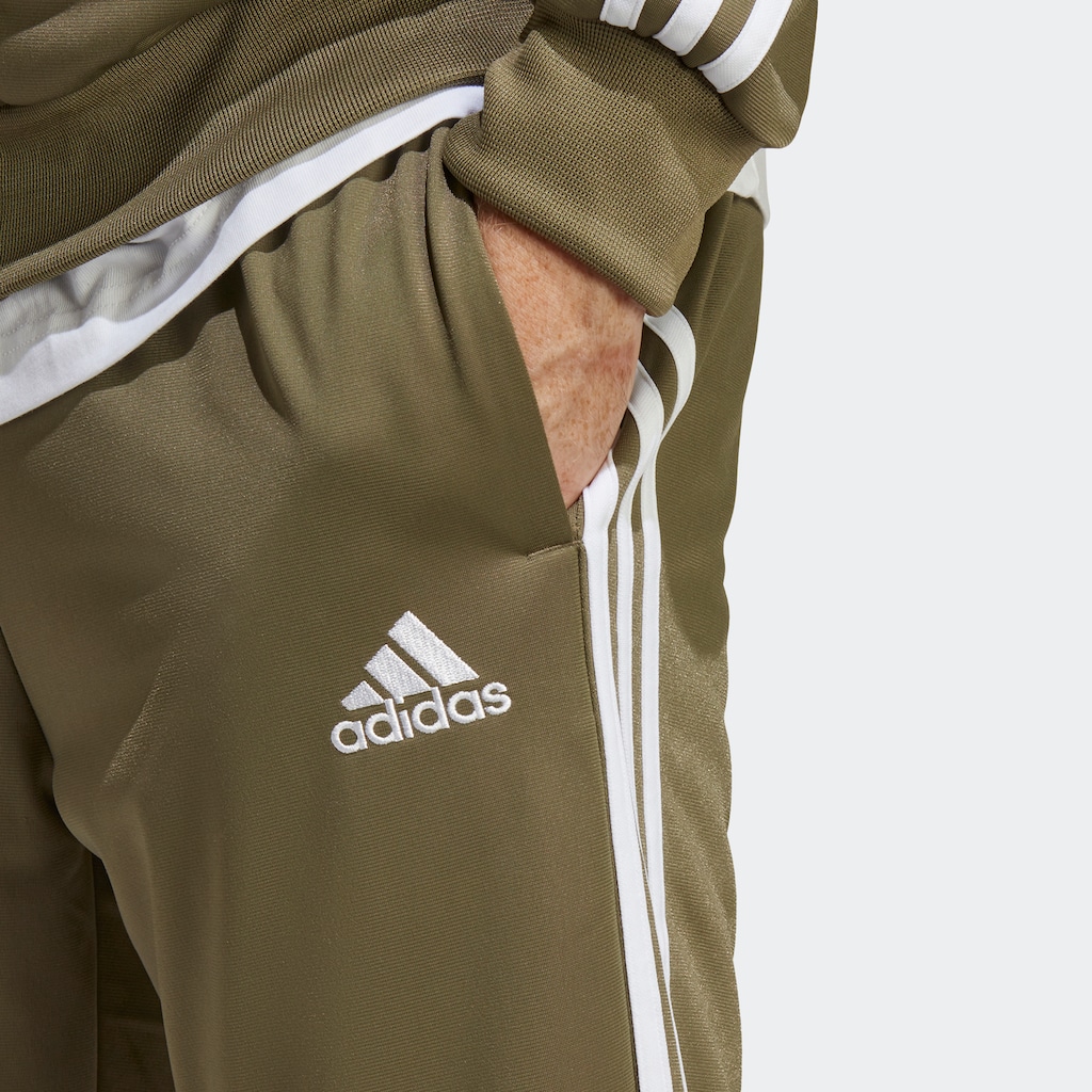 adidas Sportswear Trainingsanzug »BASIC 3-STREIFEN TRICOT«, (2 tlg.)