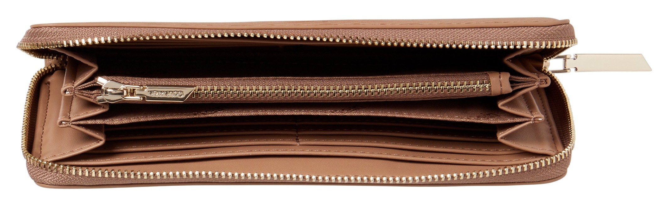 Calvin Klein Geldbörse »CK MUST Z/A WALLET LG EPI MONO« mit silberfarbenen Details RK11505