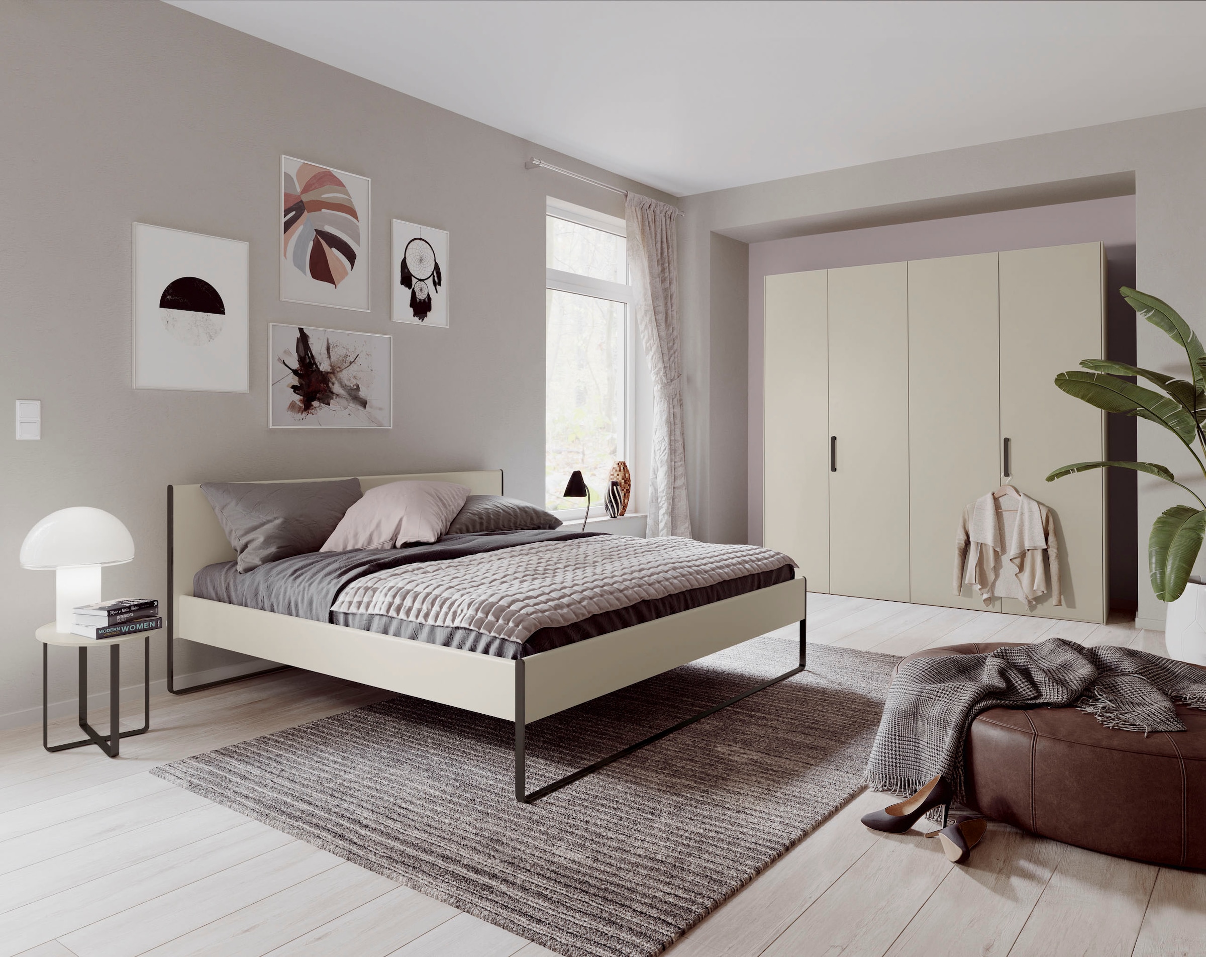 hülsta Komplettschlafzimmer »NEO Schlafen«, (Spar-Set, 4 St.), 4- türiger  Kleiderschrank, inklusive Liefer- und Montageservice bestellen | BAUR