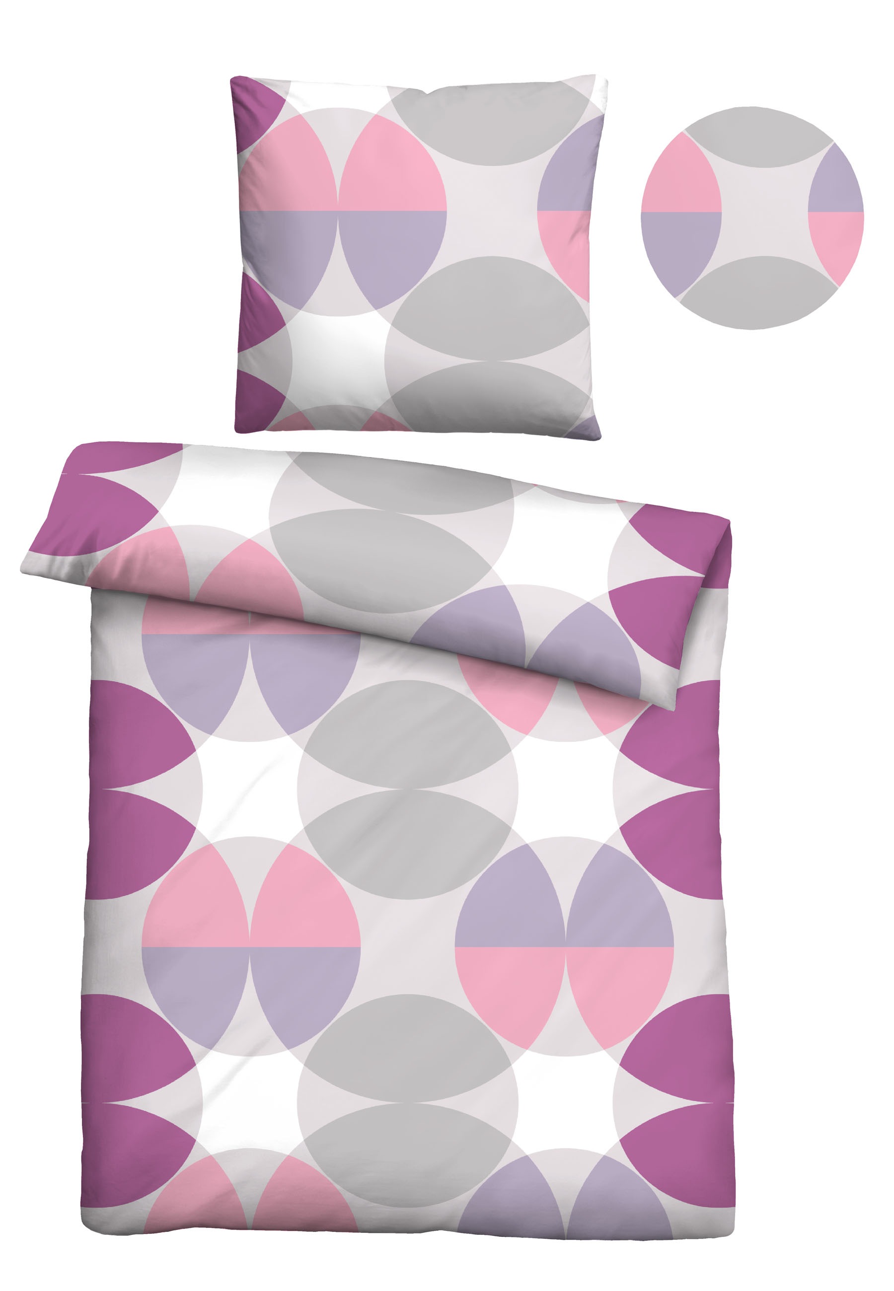 Castell - Markenbettwäsche Bettwäsche "0400906" 2 Stk. tlg. hautsympathisch günstig online kaufen