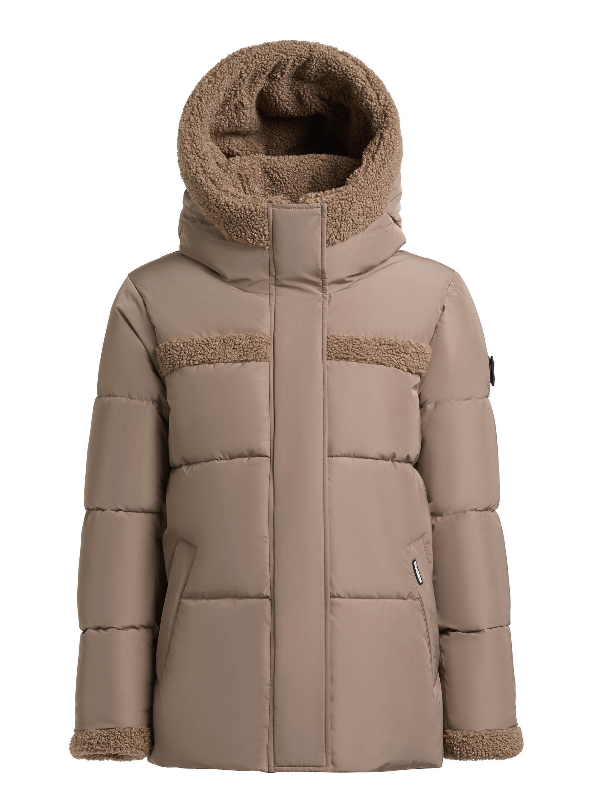 khujo Steppjacke »PRISHA - 2IN1 (EINSATZ HERAUSNEHMBAR)« mit Kapuze
