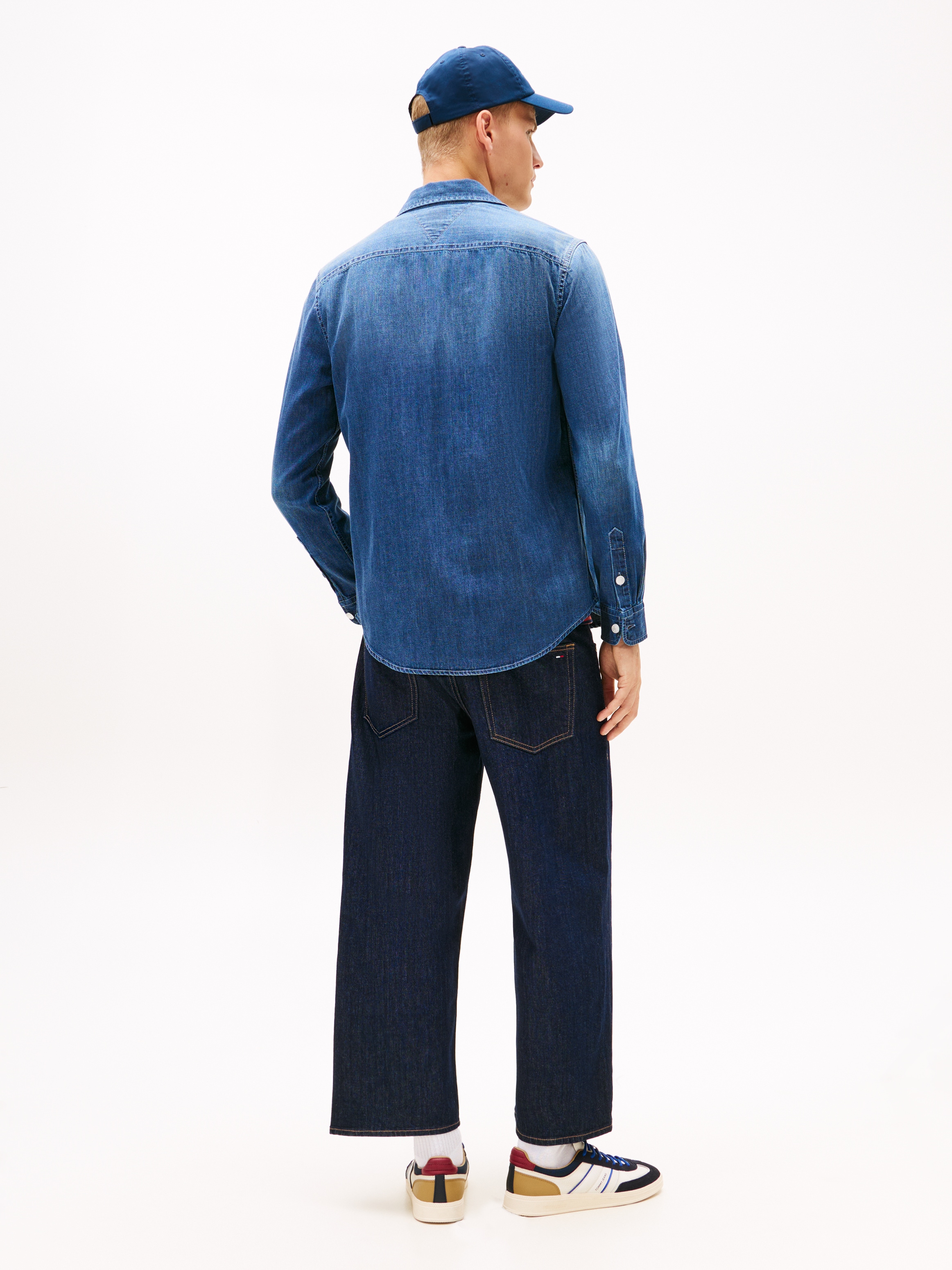 Tommy Jeans Jeanshemd »TJM DENIM REGULAR FIT«