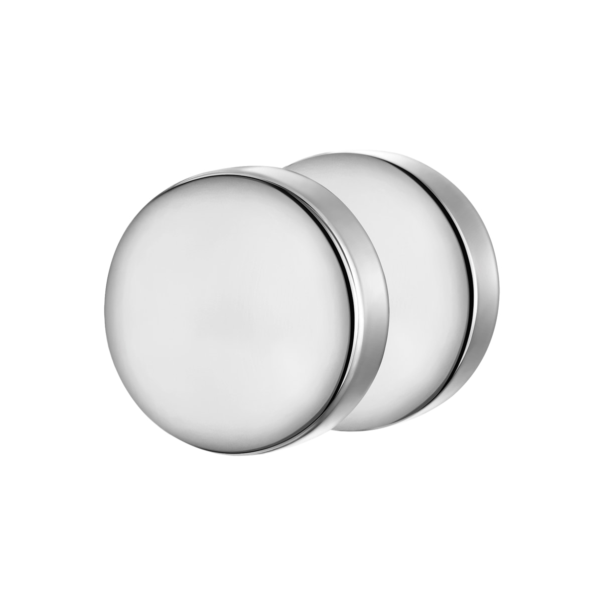 "Paar Ohrstecker TRUE REBELS ""TR331"", silber, Ohrringe, Herren, 7,9, Edelstahl"