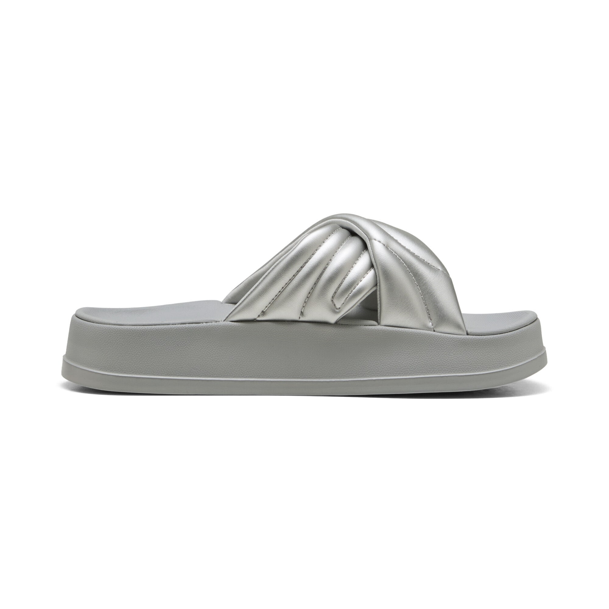 PUMA Sandale »Leadcat Platform Metallic Sandalen Damen«