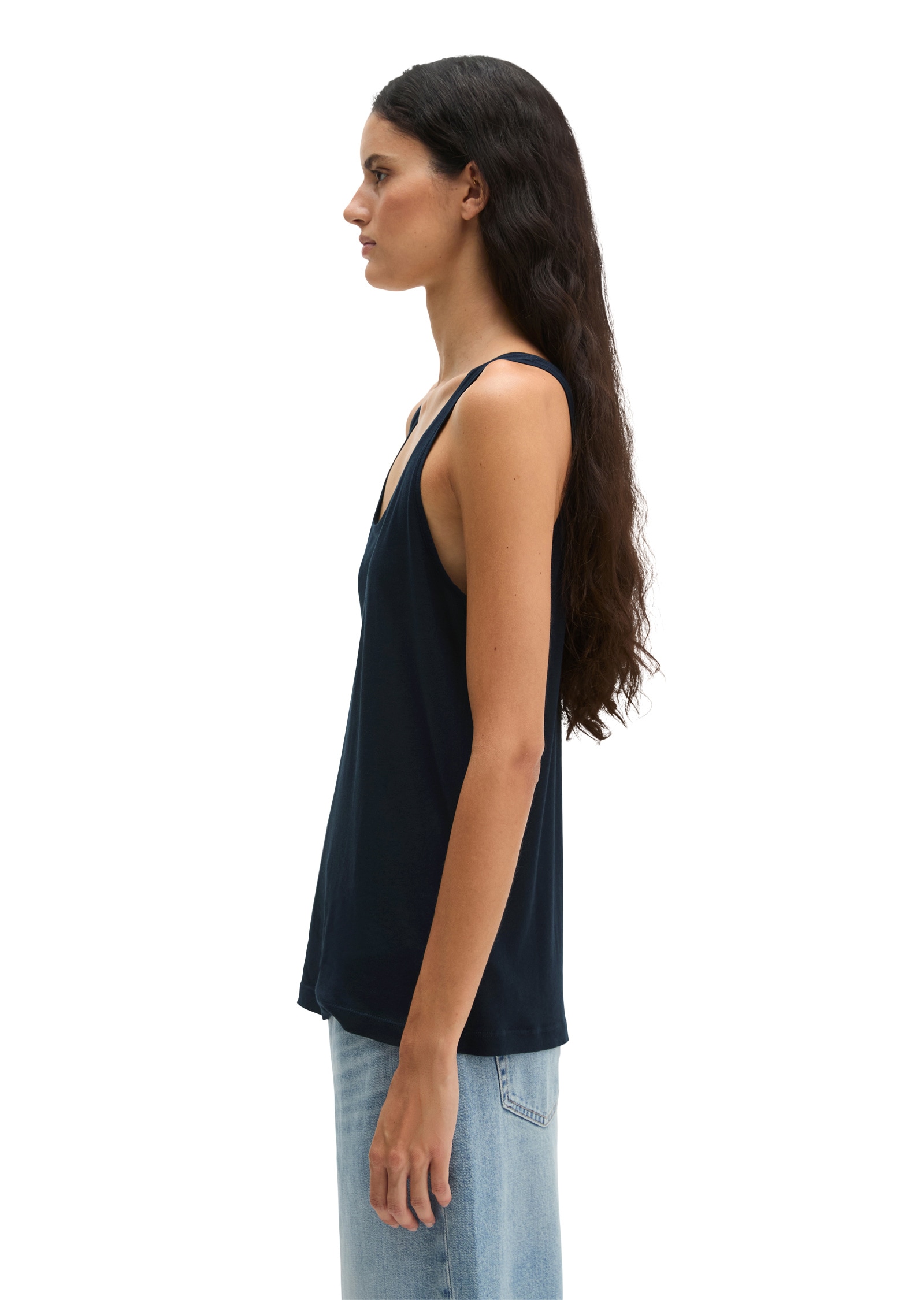 Marc O'Polo T-Shirt »aus fließendem Viskose-Mix-Jersey«
