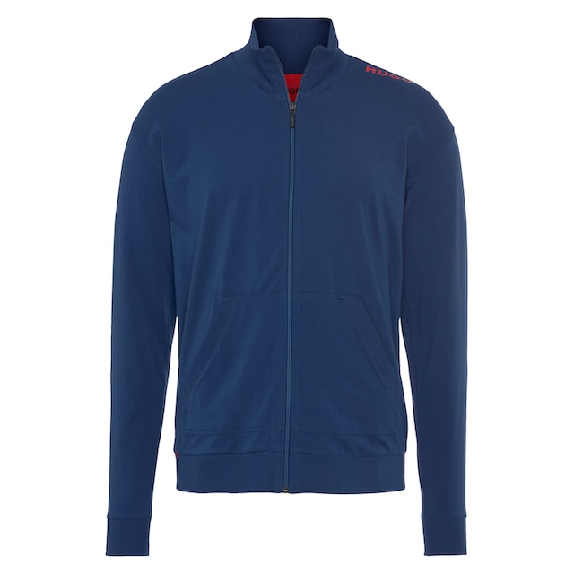 HUGO Sweatjacke »Labelled Jacket Zip«, mit Markenlabel ▷ für | BAUR
