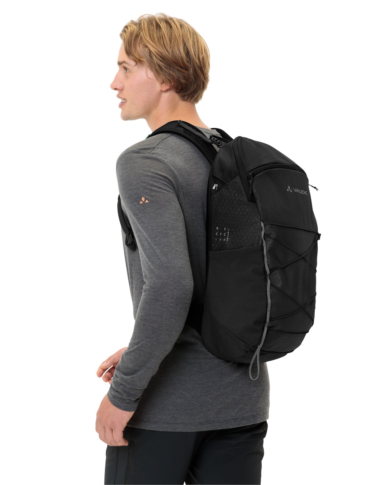 VAUDE Wanderrucksack »AGILE 20«, Ausgang für Trinksystem