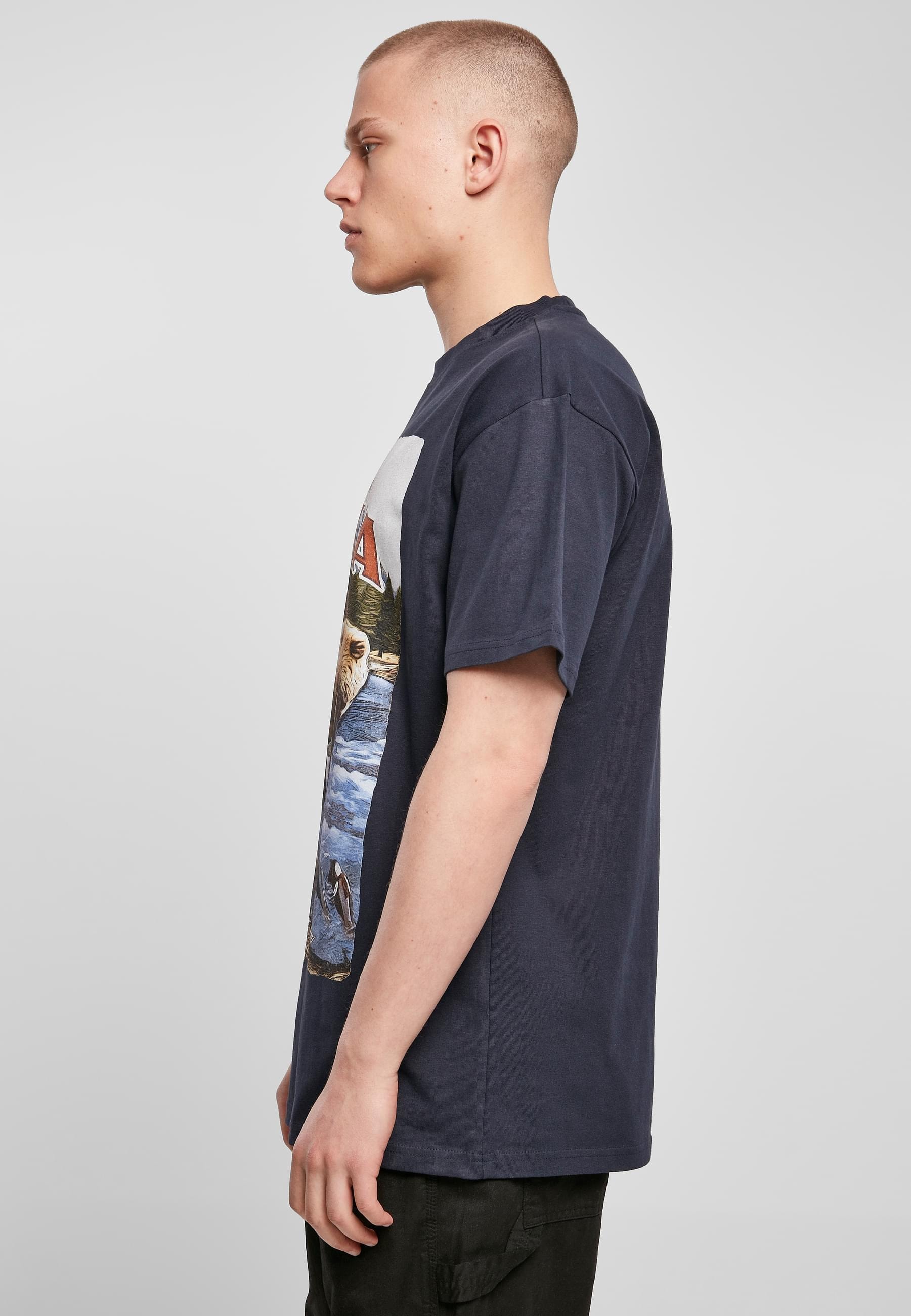 Upscale by Mister Tee T-Shirt »Upscale by Mister Tee Herren Alaska Vintage Oversize Tee«, (1 tlg.)