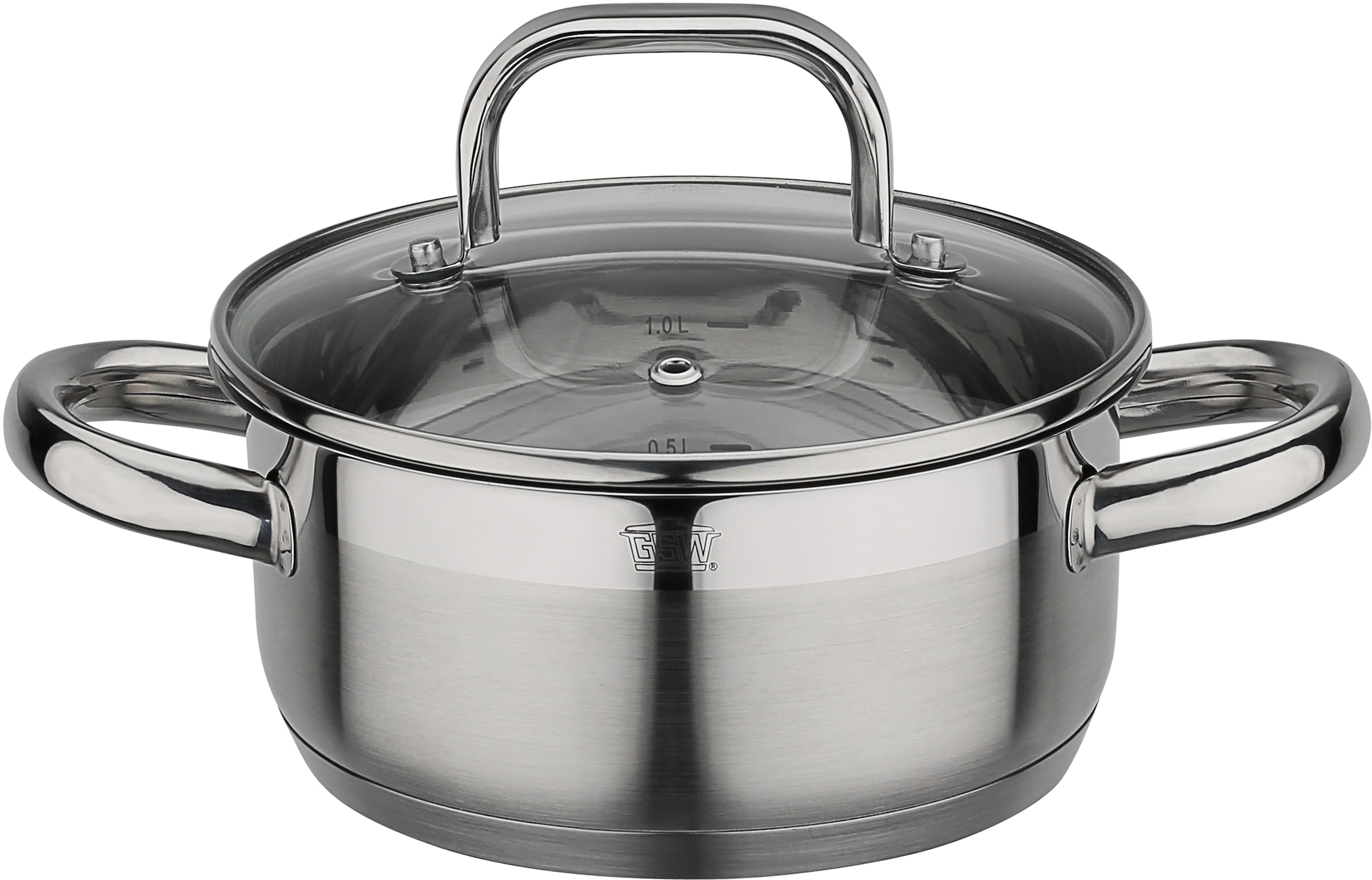 GSW Bratentopf "Fogo" 1 Stk. tlg. Edelstahl 18/8 günstig online kaufen