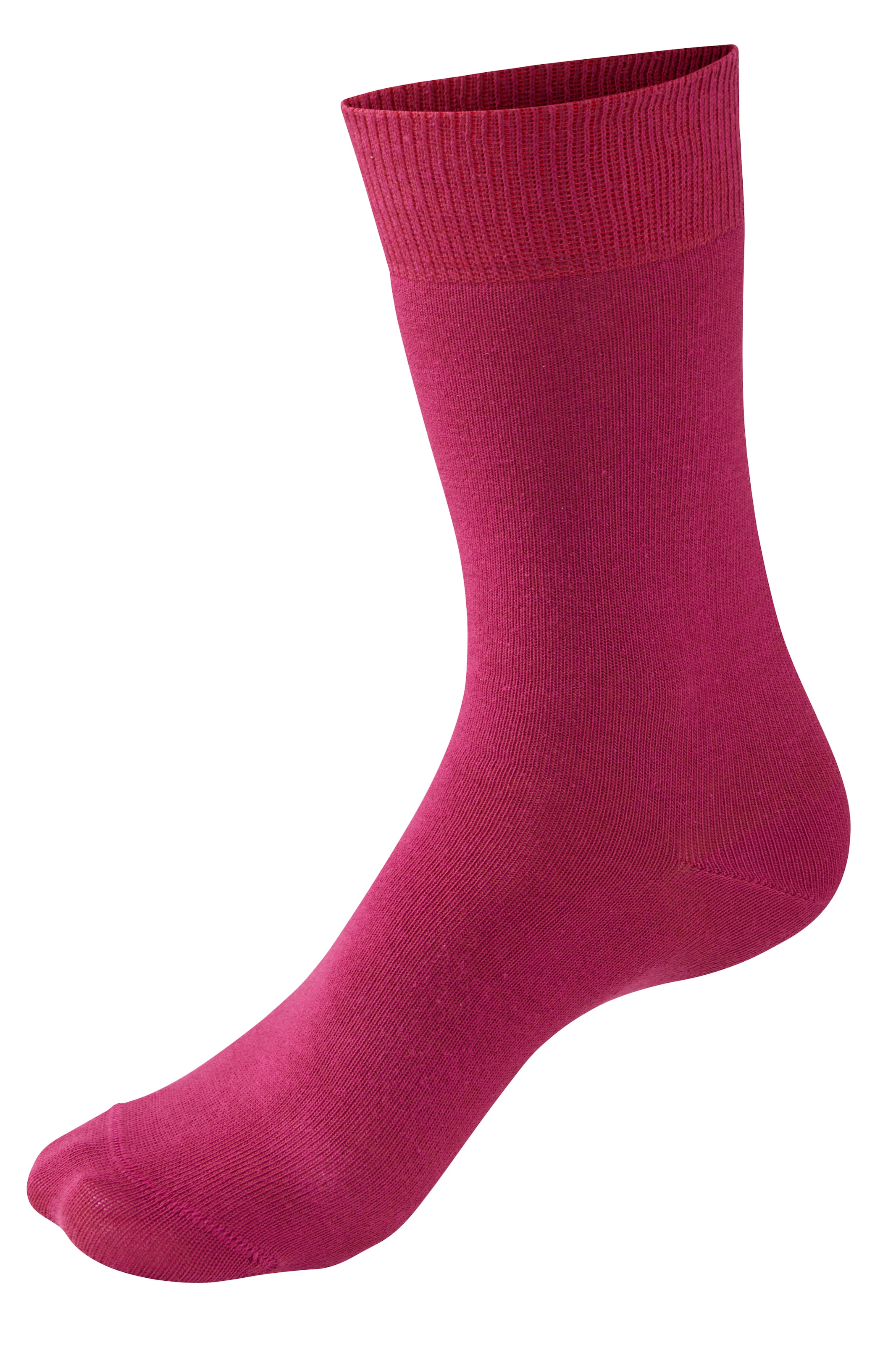 H.I.S Freizeitsocken »Damen und Herren Atmungsaktiver Baumwollanteil; Business, Basic« Packung, 10 Stk. tlg. mit weichen Rippbündchen
