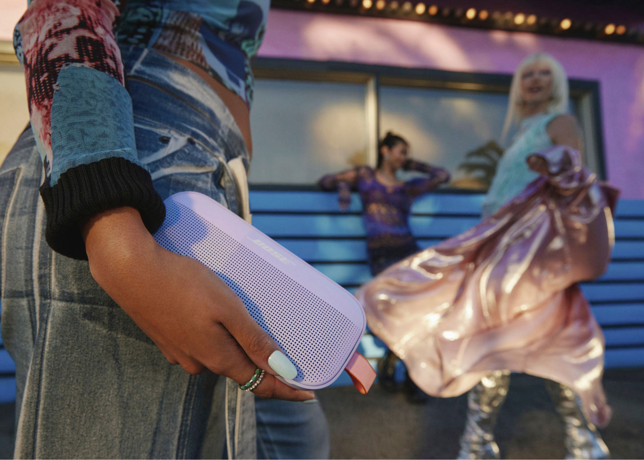 Bose Bluetooth-Lautsprecher »SoundLink Flex«, Outdoor, Wasserdicht (IP67), verbinden mit Bluetooth®-fähigen Geräten