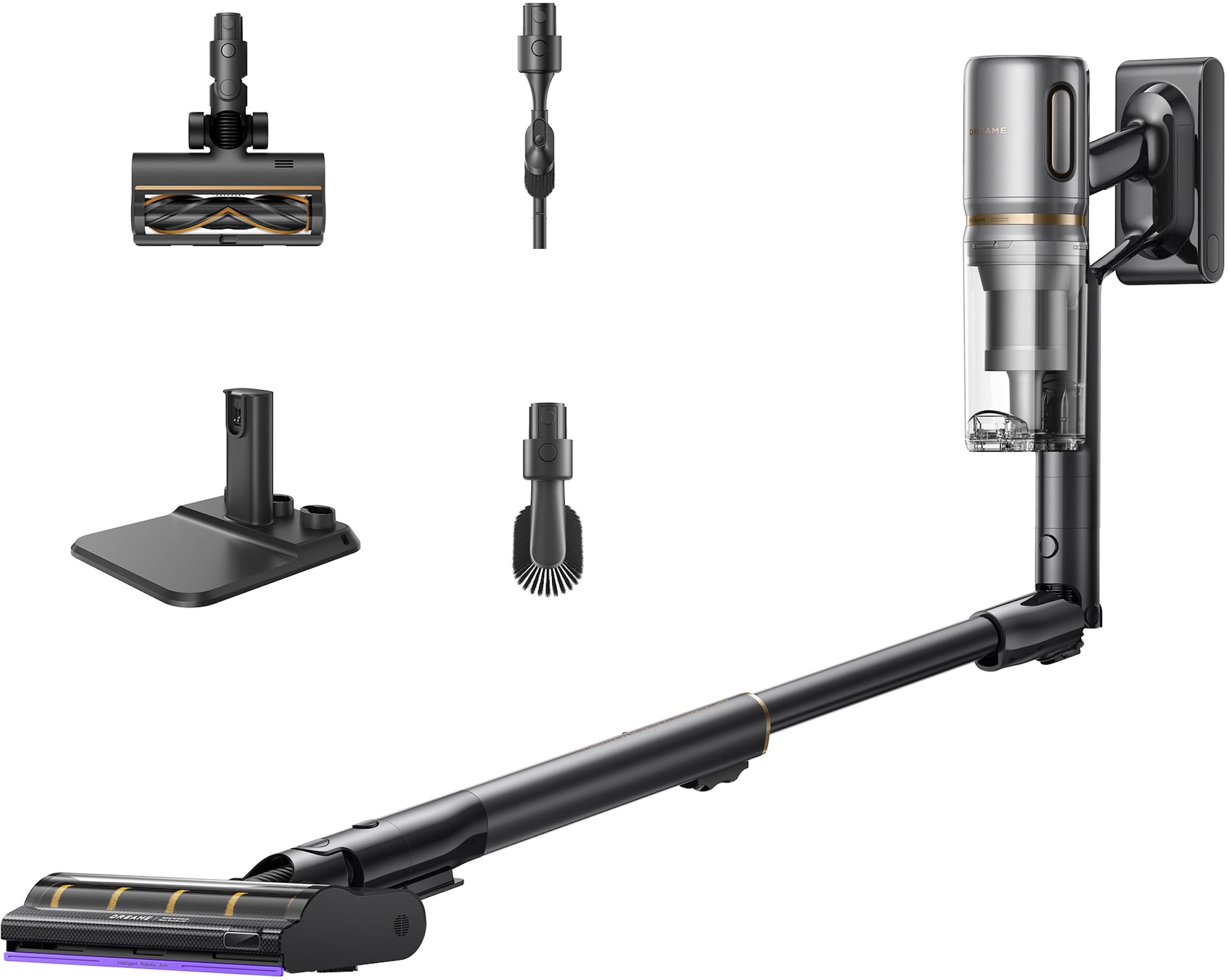 Dreame Akku-Stielstaubsauger »V20 Pro« kabellos mit Lithium-Ionen Akku, mit 90 Minuten Laufzeit