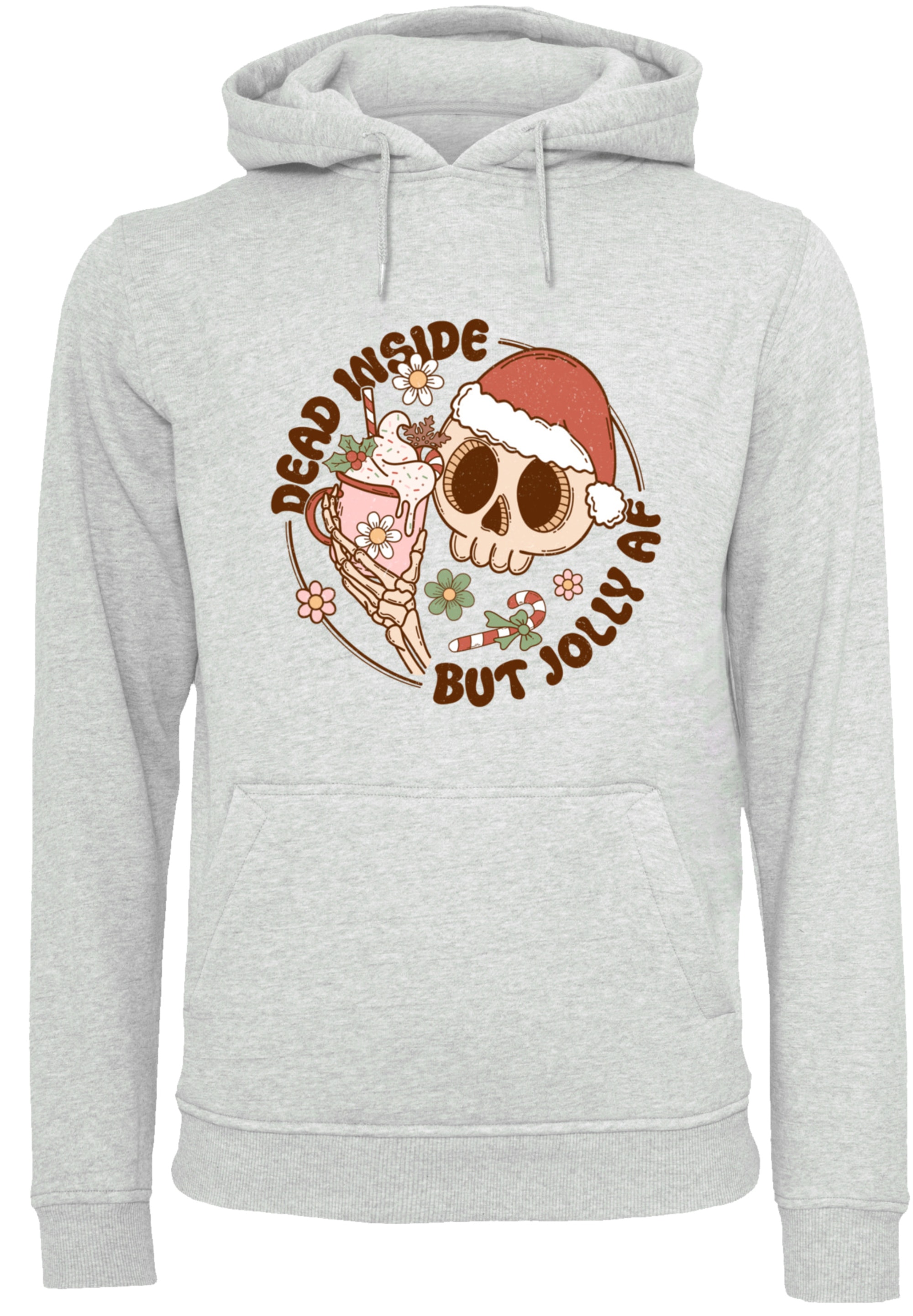 F4NT4STIC Kapuzenpullover "Dead inside but jolly AF Christmas", Premium Qua günstig online kaufen