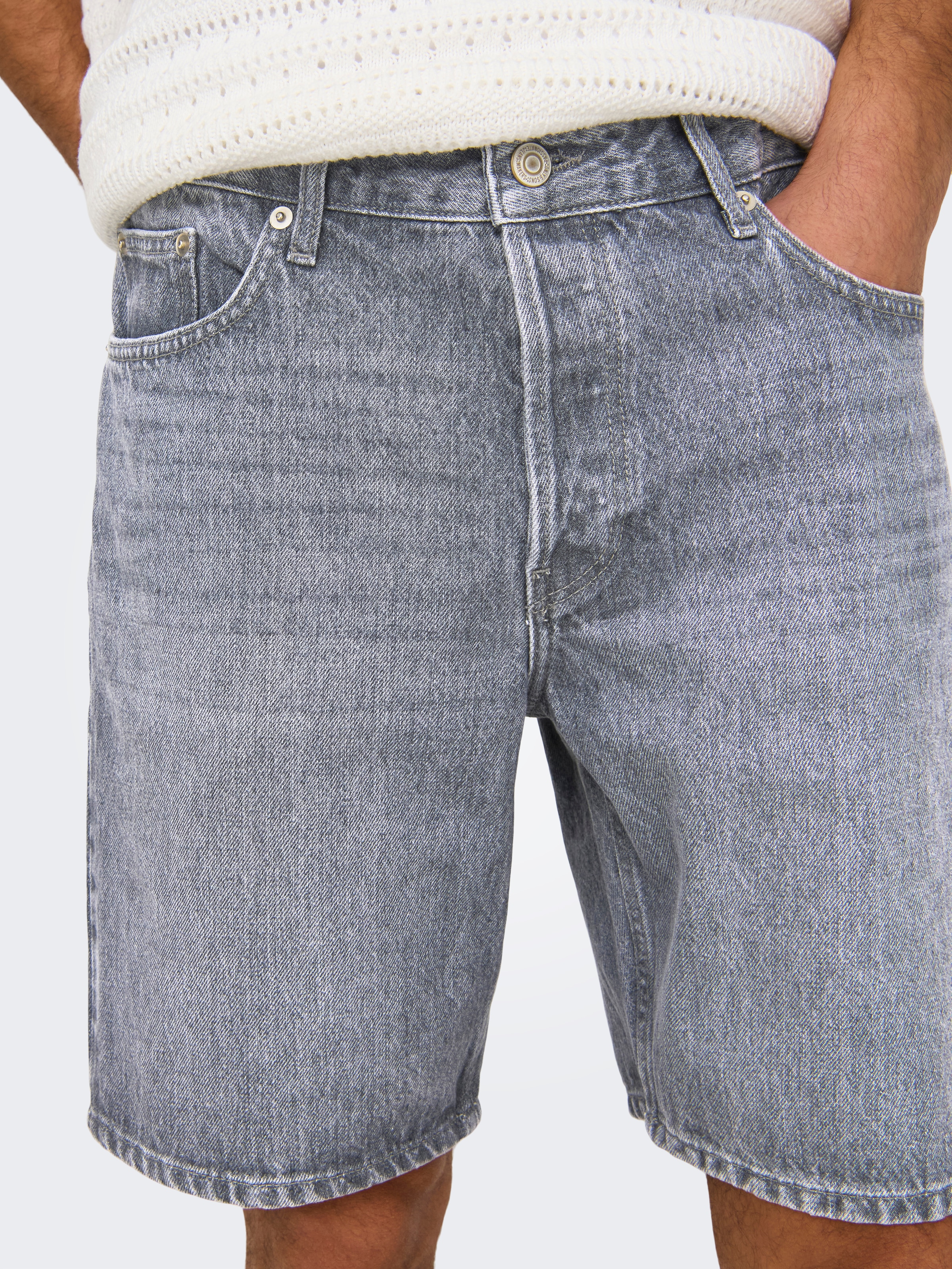 ONLY & SONS Shorts »ONSEDGE MG 2042 AZG DNM SHORTS«