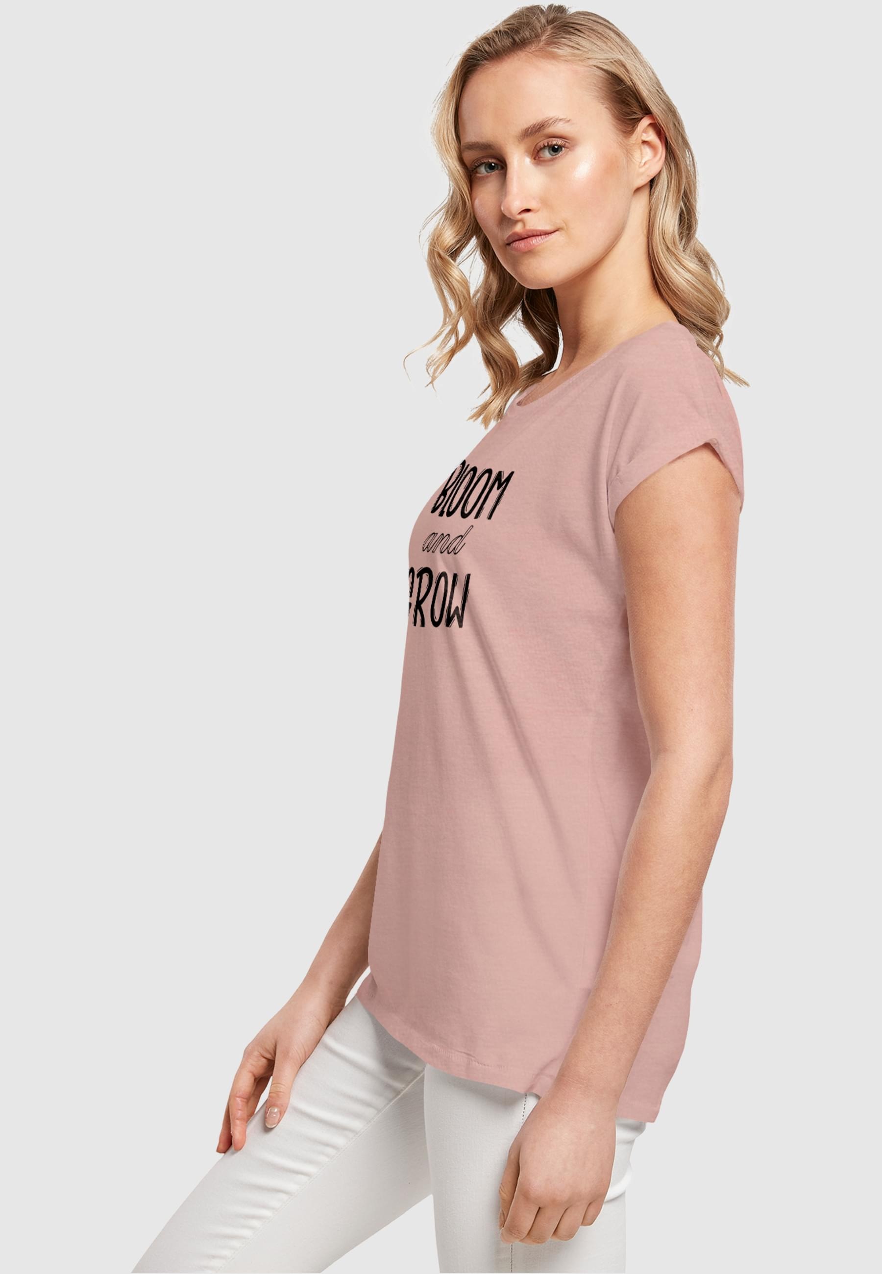 Merchcode T-Shirt »Merchcode Damen Ladies Spring - Bloom and grow T-Shirt«, (1 tlg.)