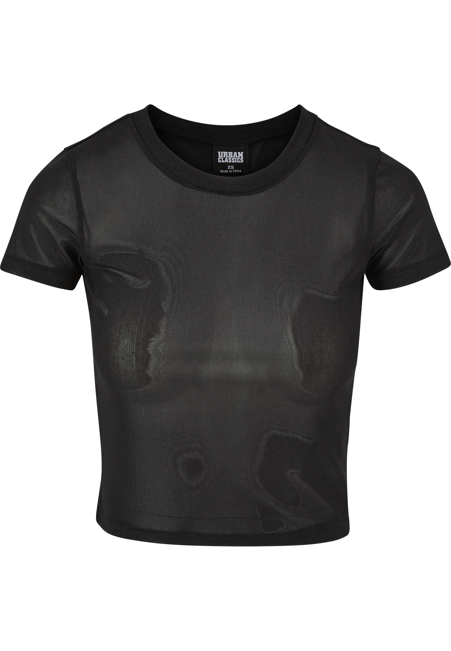 URBAN CLASSICS T-Shirt "Urban Classics Damen Ladies Short Mesh Tee" 1 Stk. günstig online kaufen