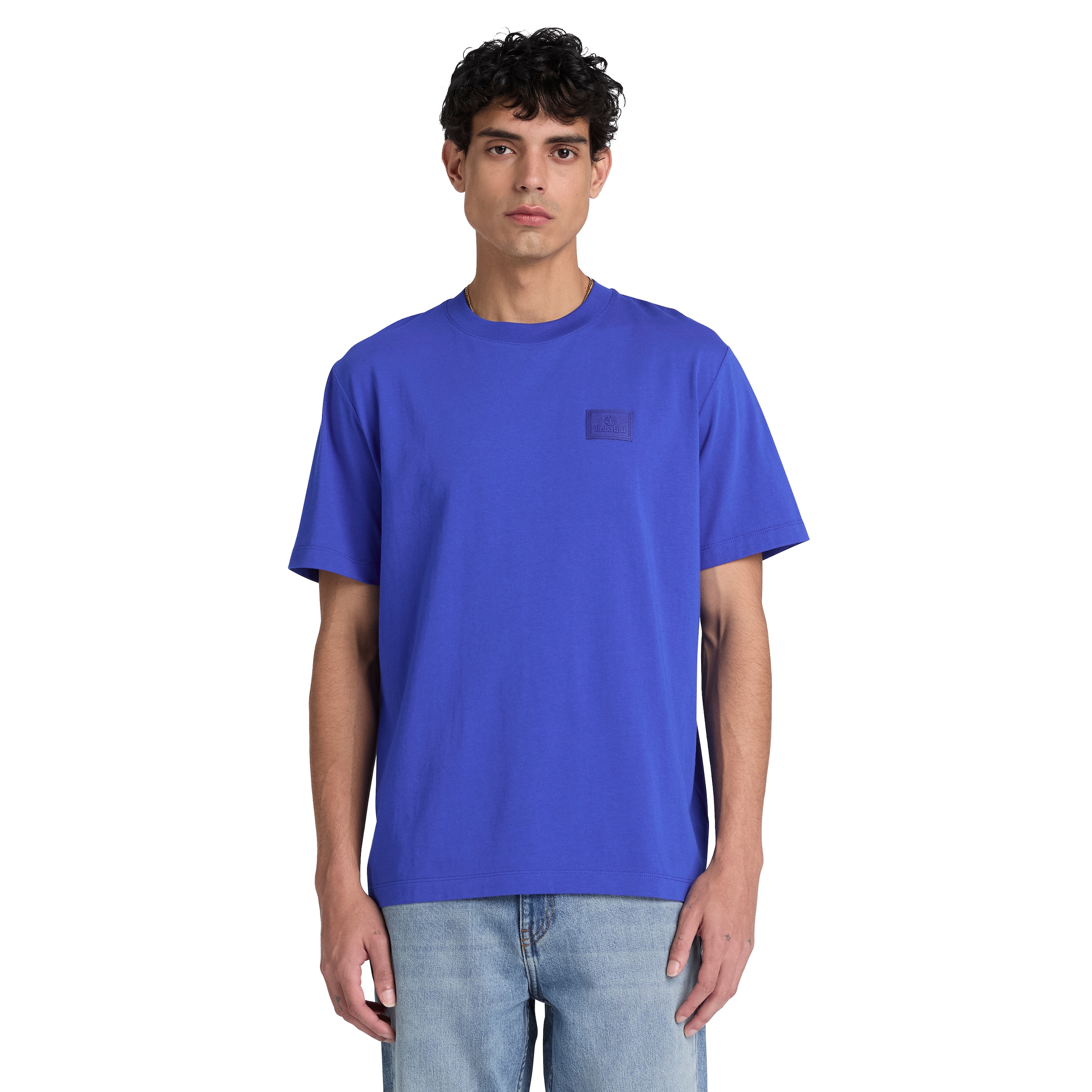 Timberland T-Shirt "Silicon Badge SS Tee" aus Baumwolle, in den Größen S bis XXXL