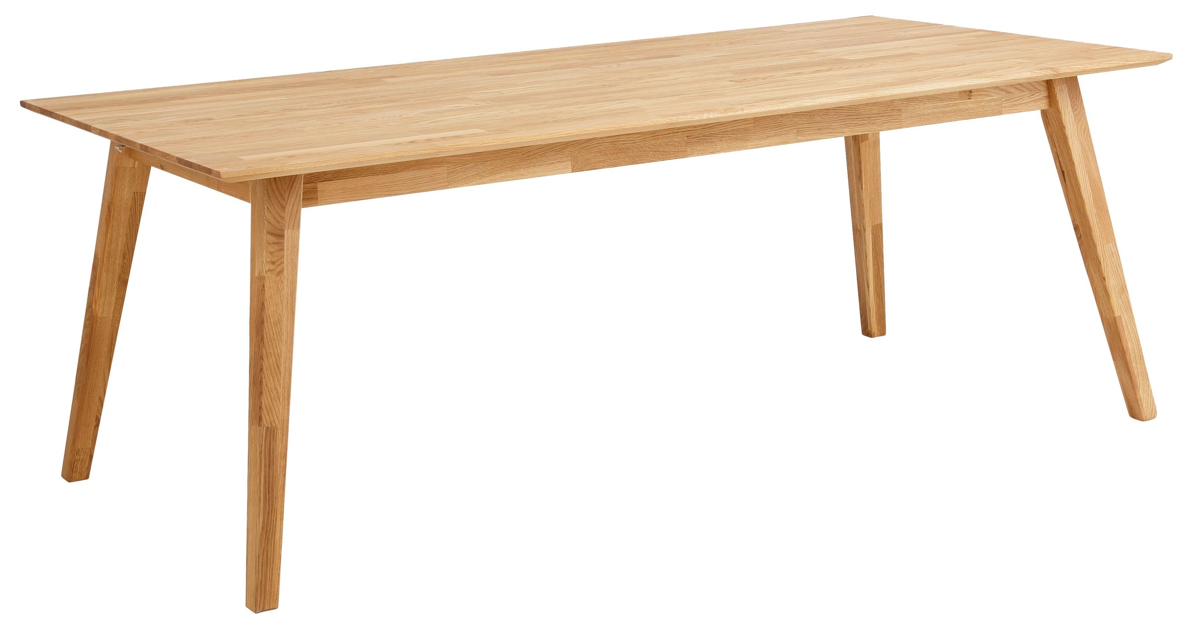 OTTO home Esstisch "Lake" Eiche massiv, Breite 150 cm, erweiterbar mit Anst günstig online kaufen