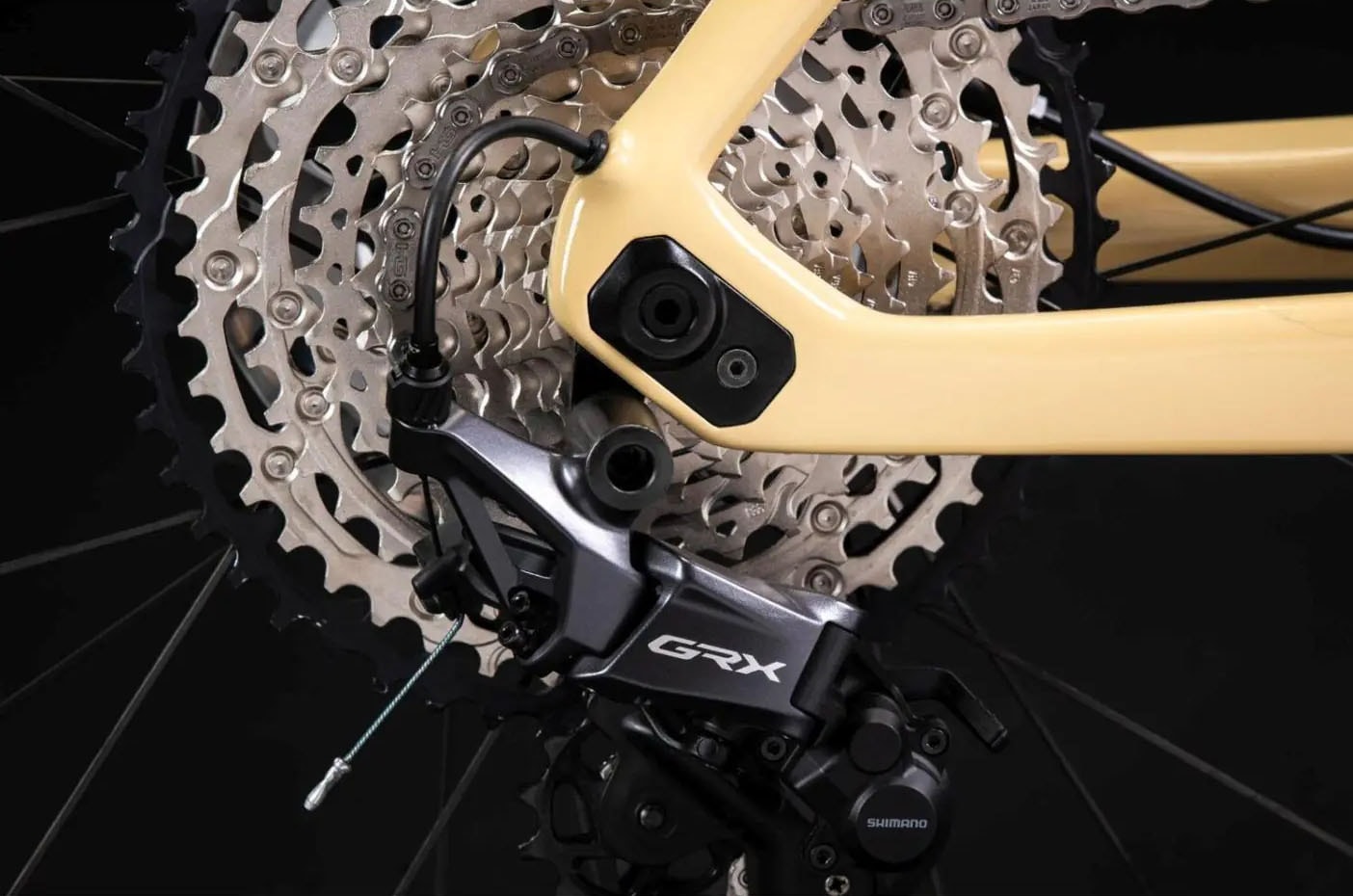 Kross Gravelbike »KROSS Gravelbike Esker RS 1.0 28" grau«, 12 Gang, Shimano, GRX RX822 Schaltwerk, Kettenschaltung