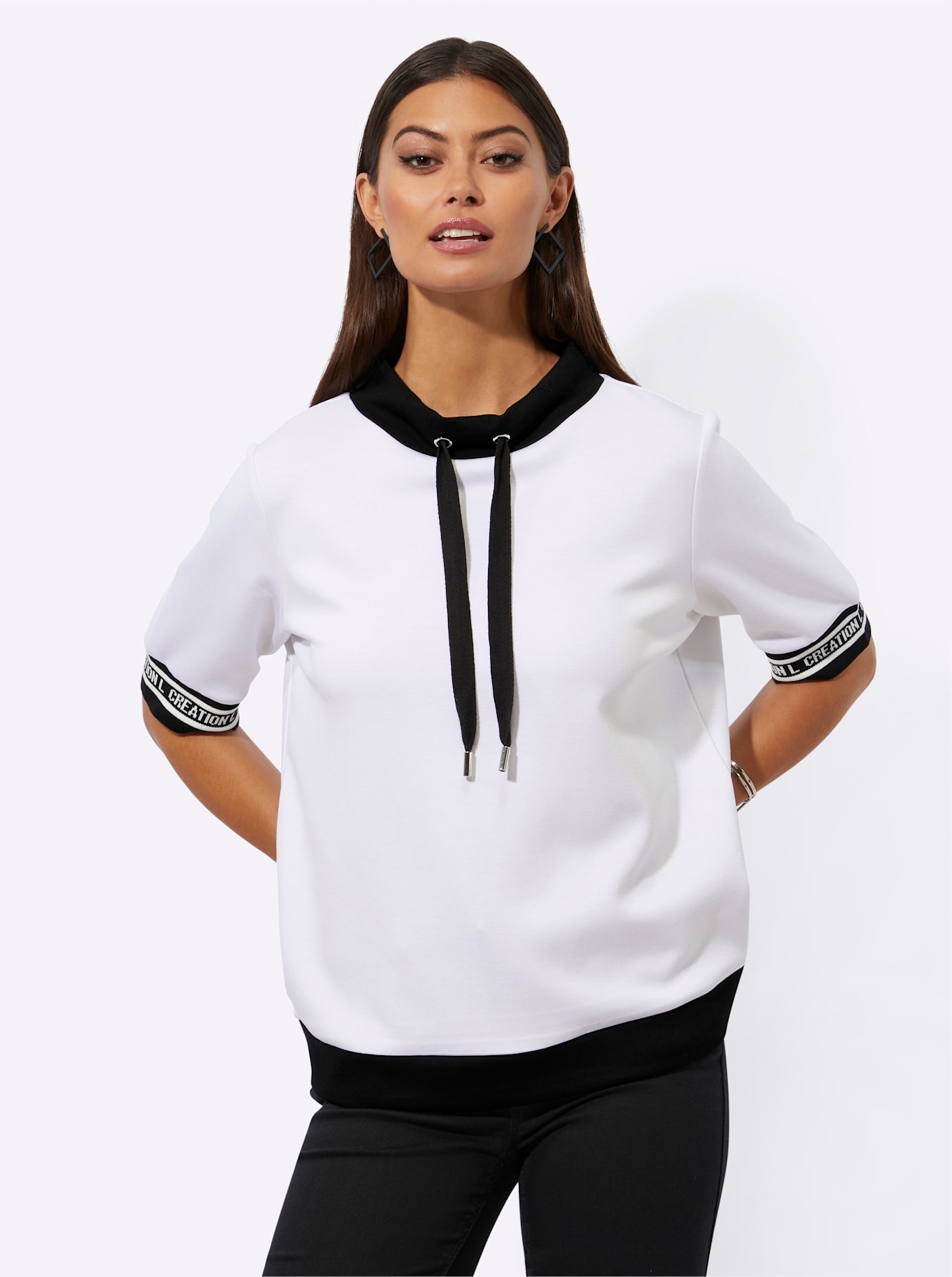 creation L Stehkragenshirt »Shirt«, (1 tlg.)